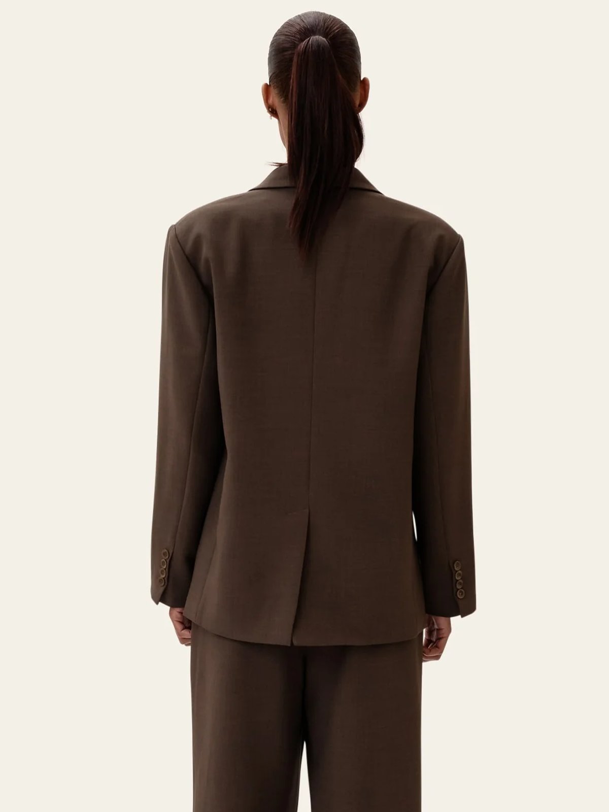 BYIC Signature Blazer Dark Brown