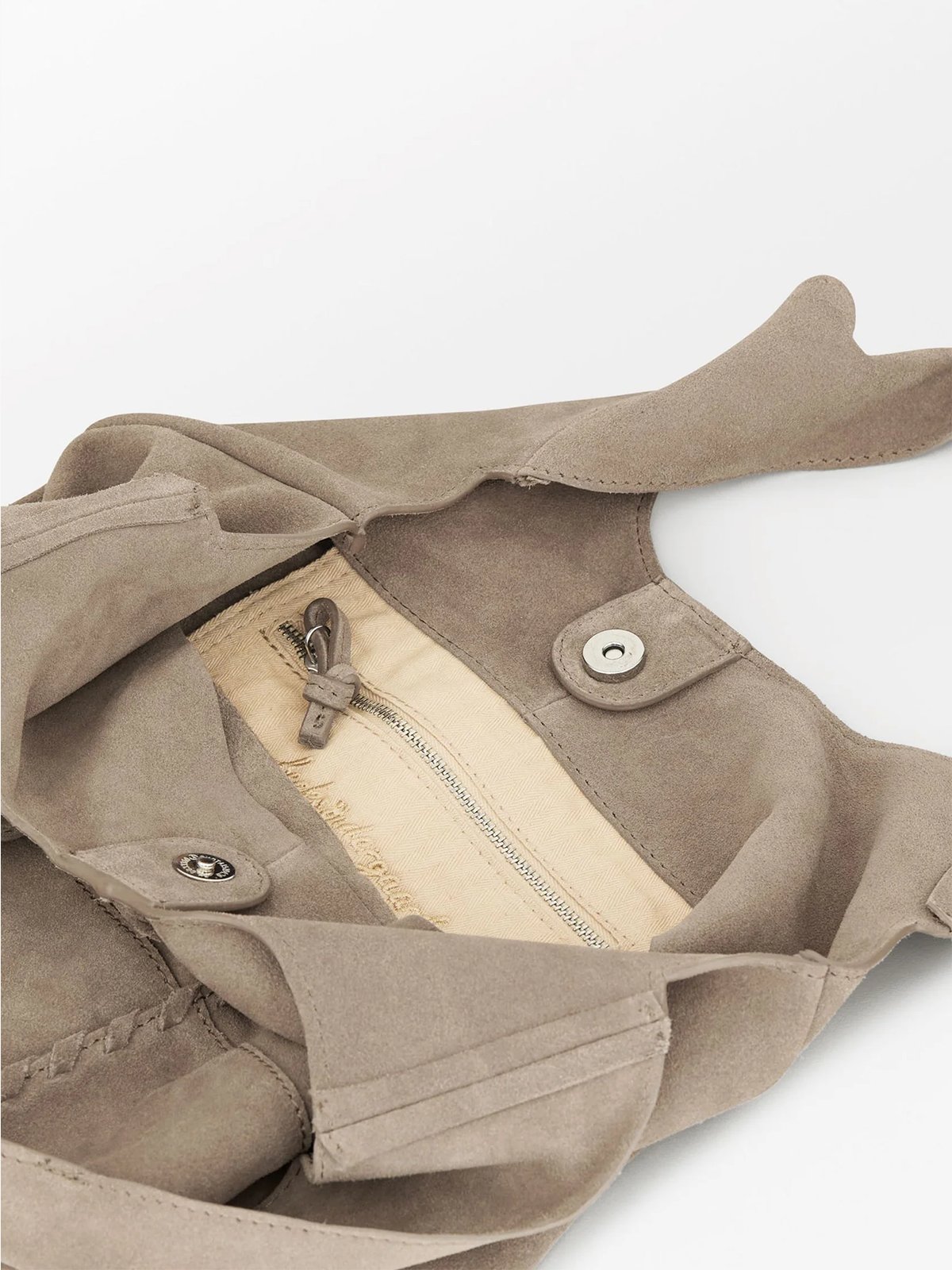 Becksöndergaard Suede Demi Bag Moral Gray