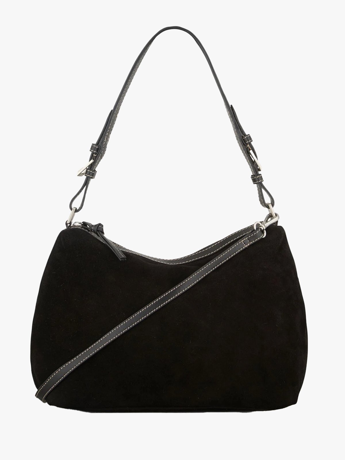 Becksöndergaard Suede Ginni Medi Bag Black