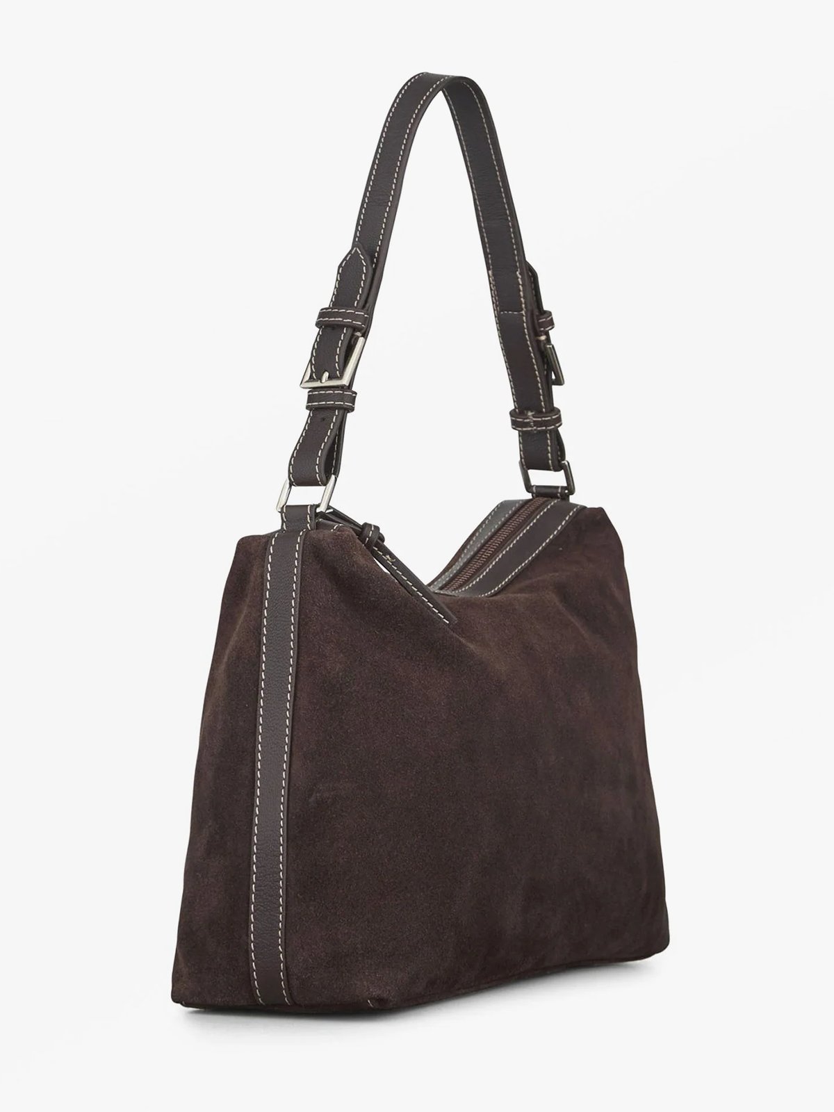 Becksöndergaard Suede Ginni Medi Bag Chocolate Torte