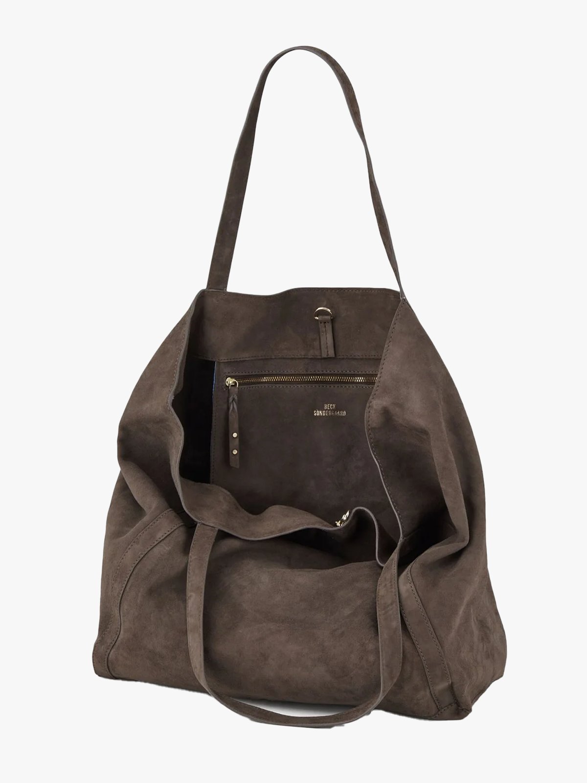 Becksöndergaard Suede Eden Bag Brun