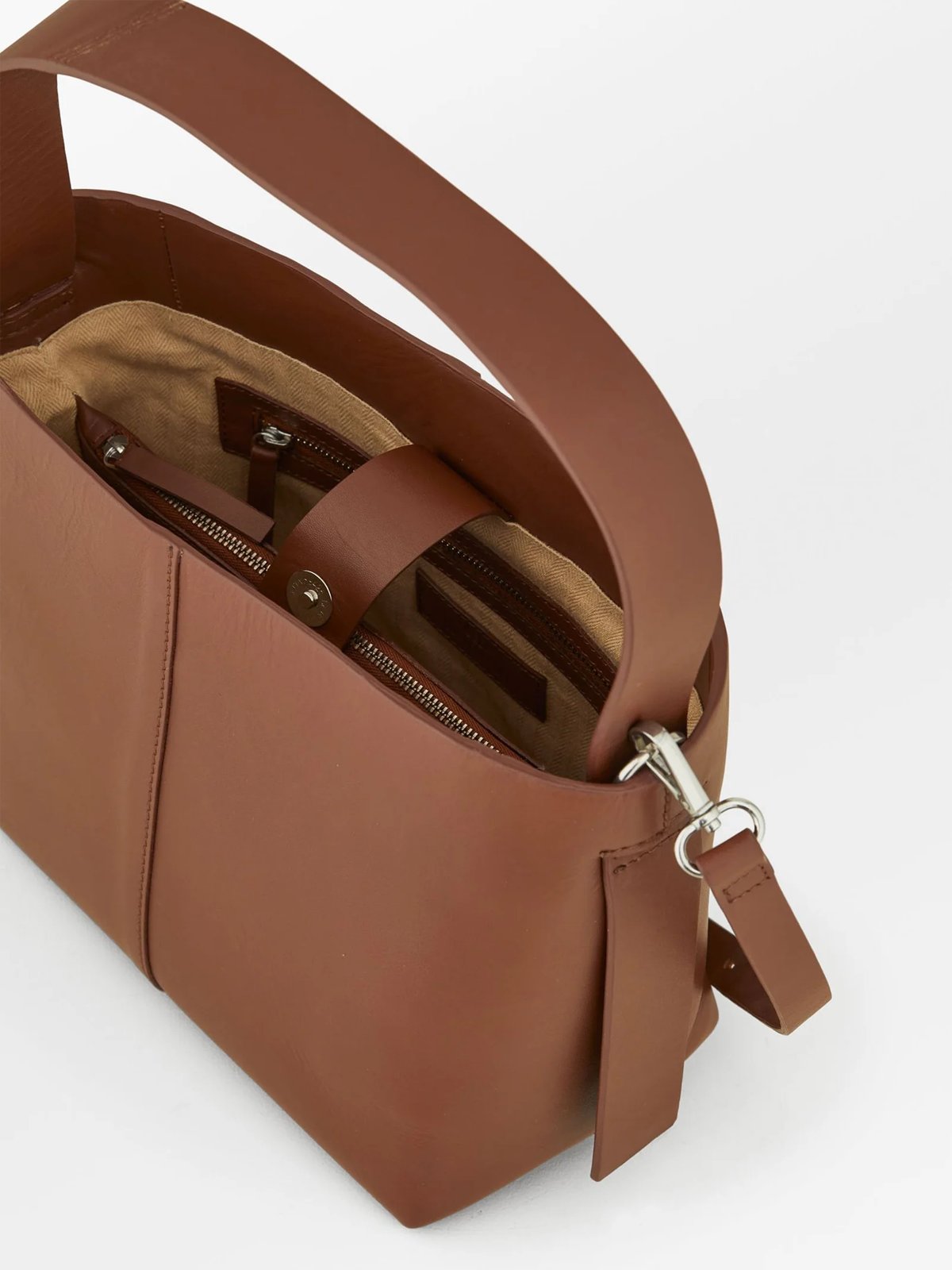 Becksöndergaard Nappa Fraya Small Bag Brun