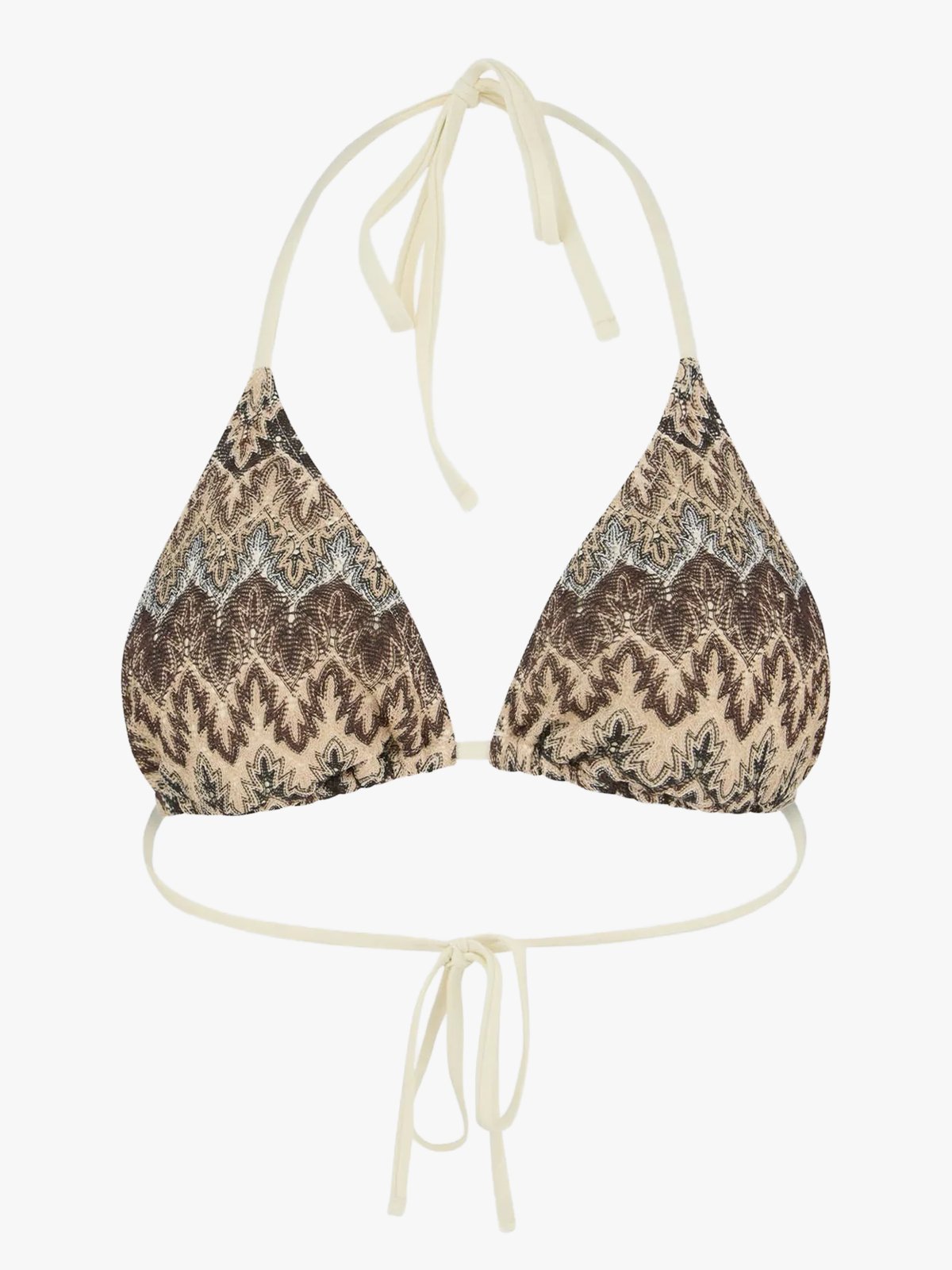 Becksöndergaard Amber Bel Bikini Top Mocha Brown