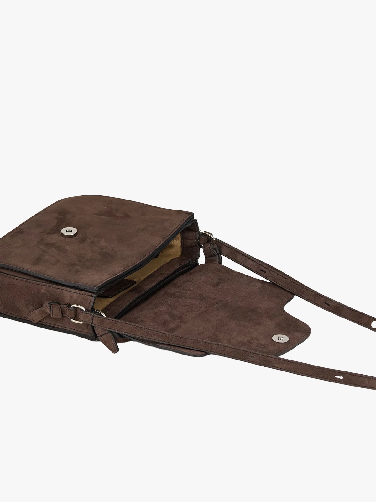 Becksöndergaard Suede Iris Bag Hot Fudge Brown