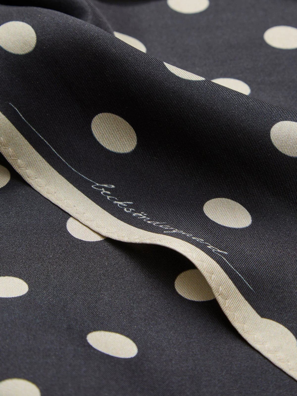 Becksöndergaard Polka Triangle Sia Scarf Black