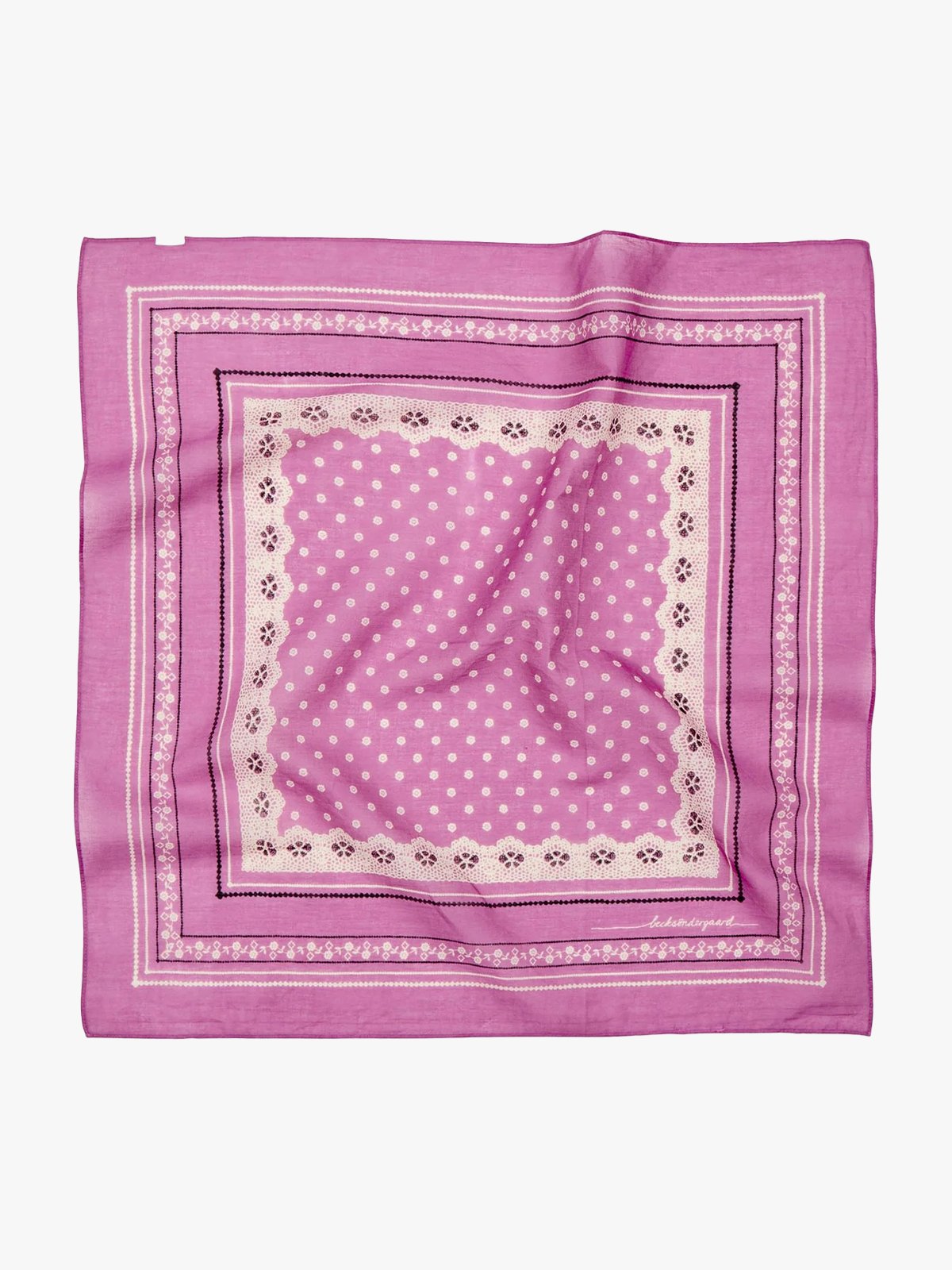 Becksöndergaard Lacia Cotta Scarf Meadow Mauve Pink