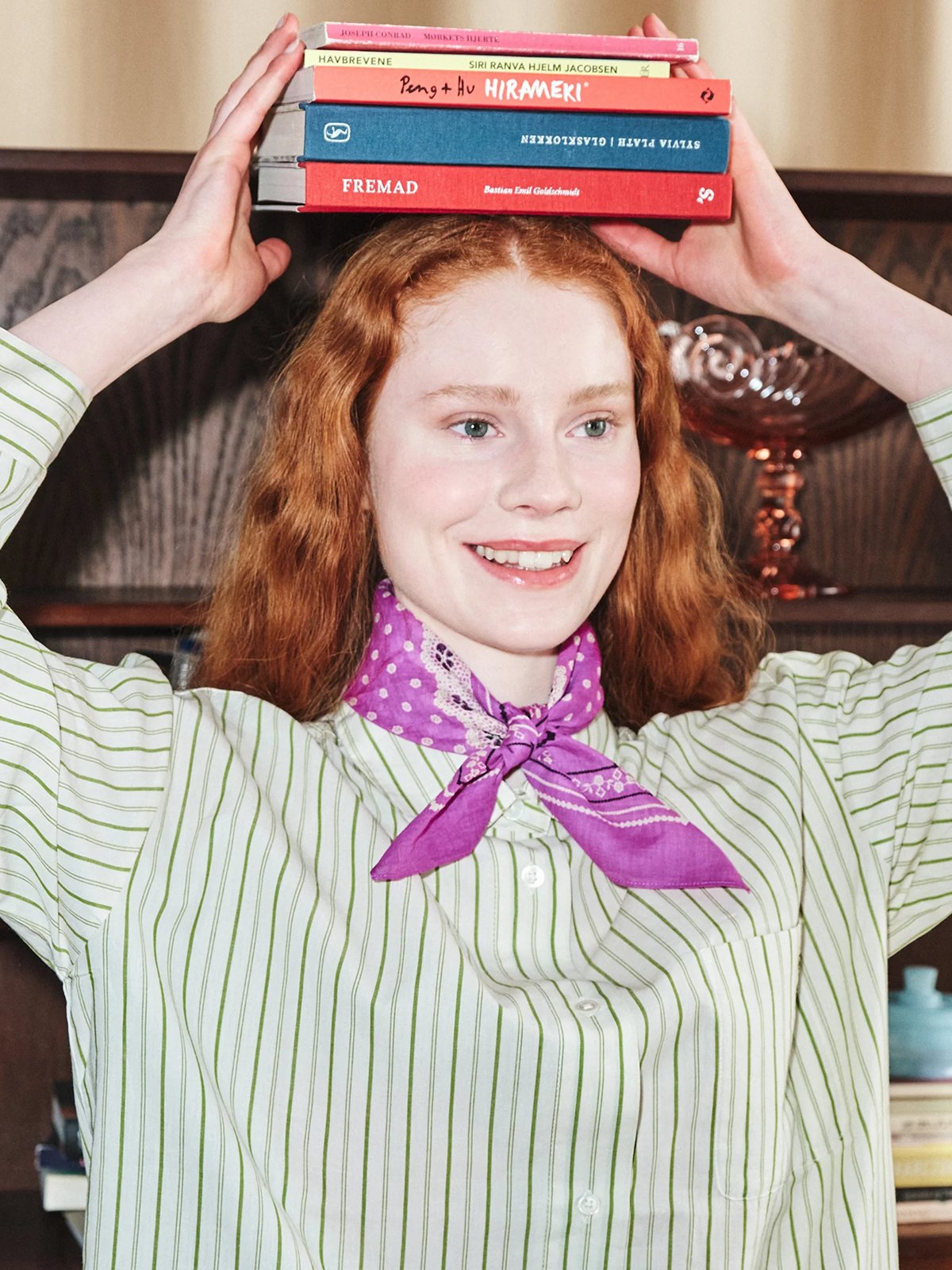 Becksöndergaard Lacia Cotta Scarf Meadow Mauve Pink