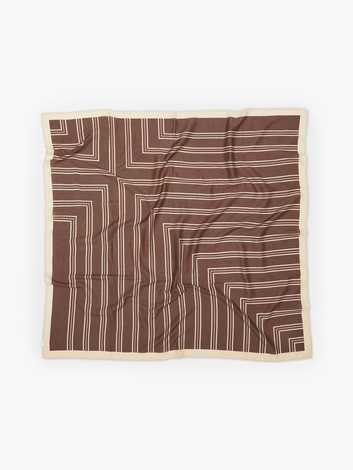 Becksöndergaard Strié Sico Scarf 7050 Hot Fudge Brown