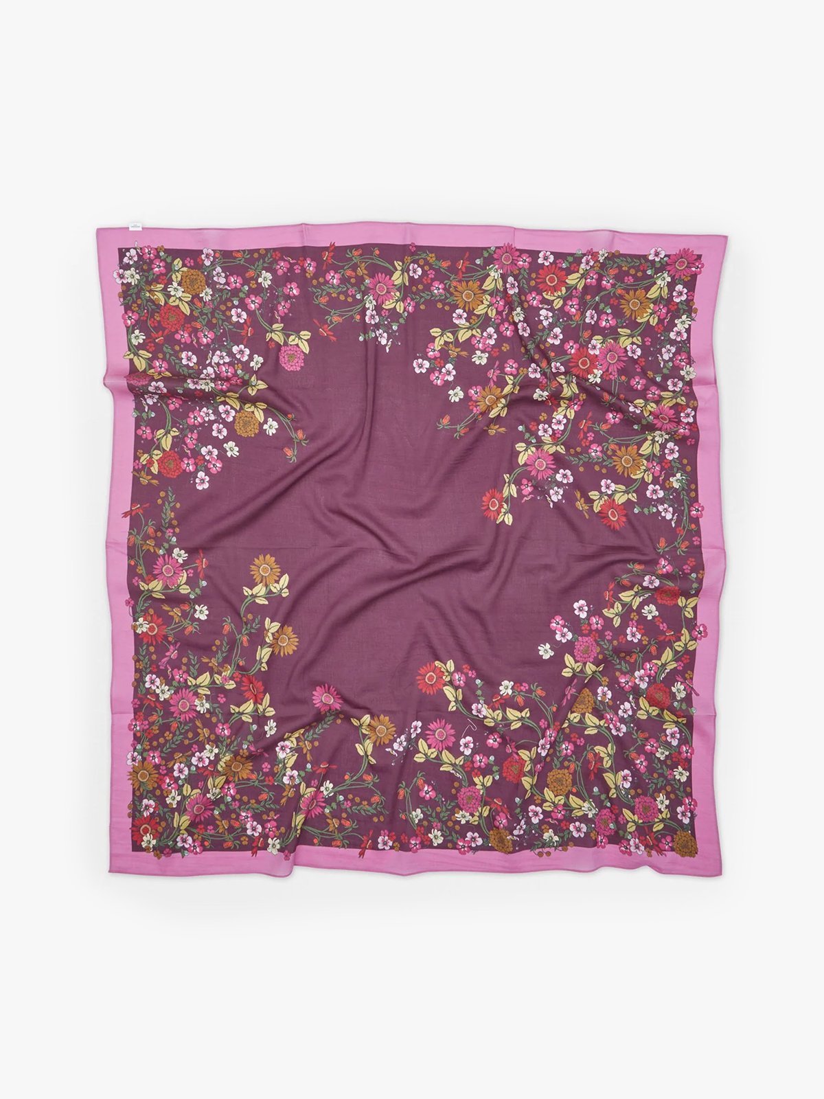 Becksöndergaard Elyfiora Sico Scarf 1097 Fig Red