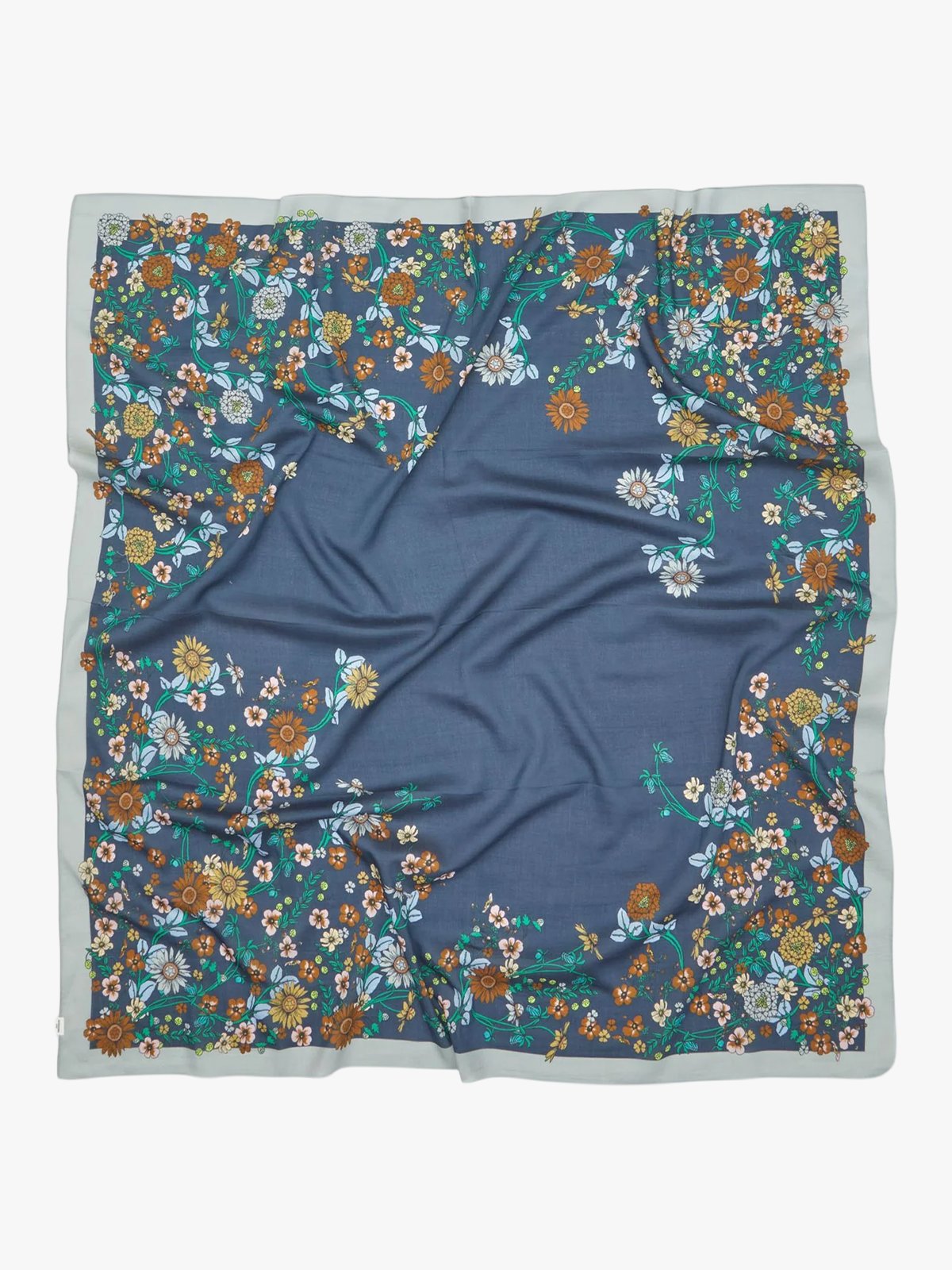 Becksöndergaard Elyfiora Sico Scarf Vintage Indigo Blue