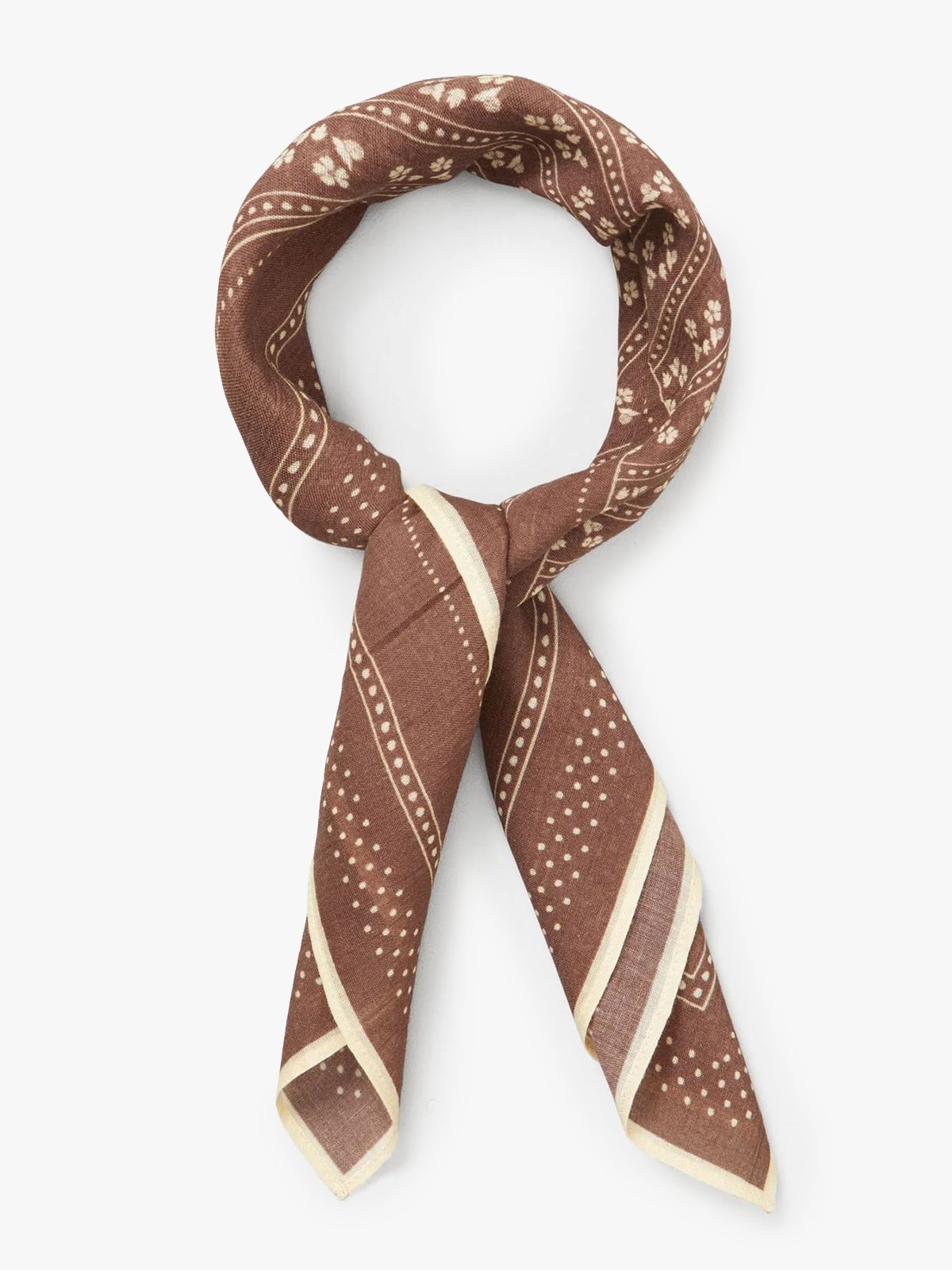 Becksöndergaard Talianna Cotta Scarf 0102 Chocolate Brown