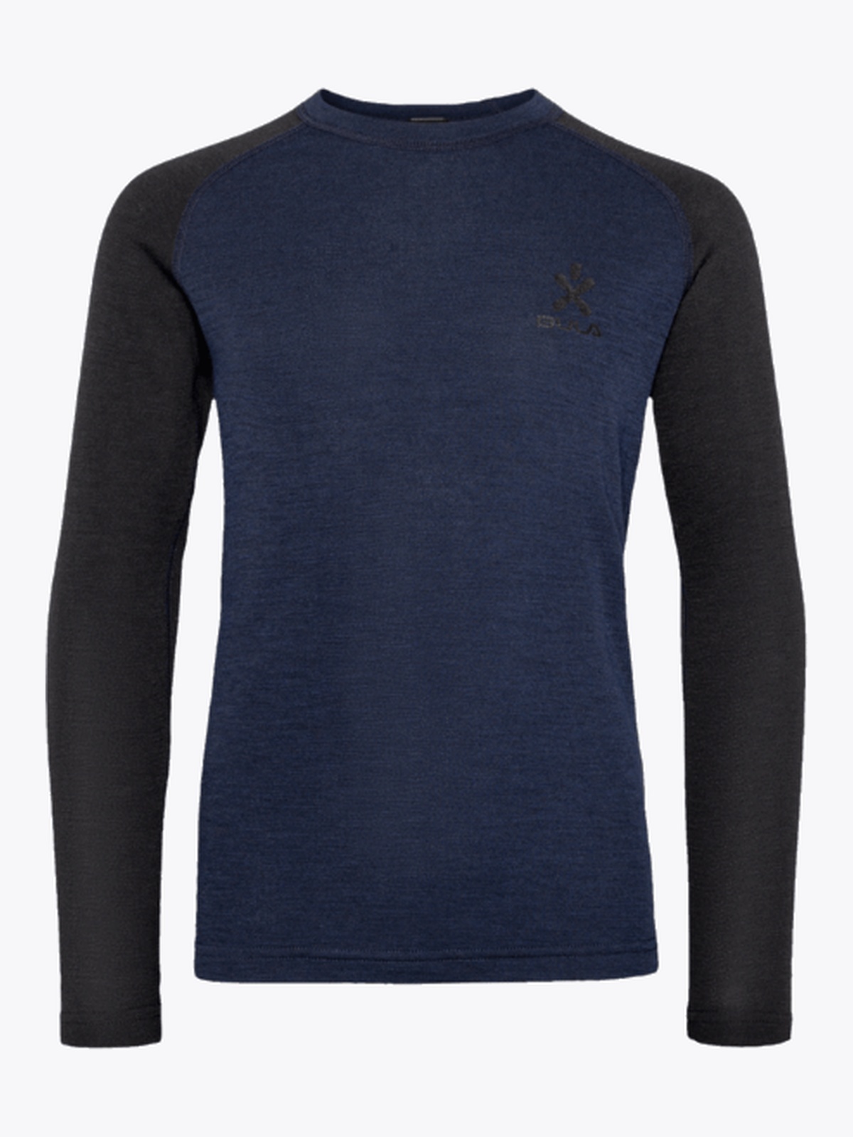 Bula Norm Merino Wool Crew Junior Navy