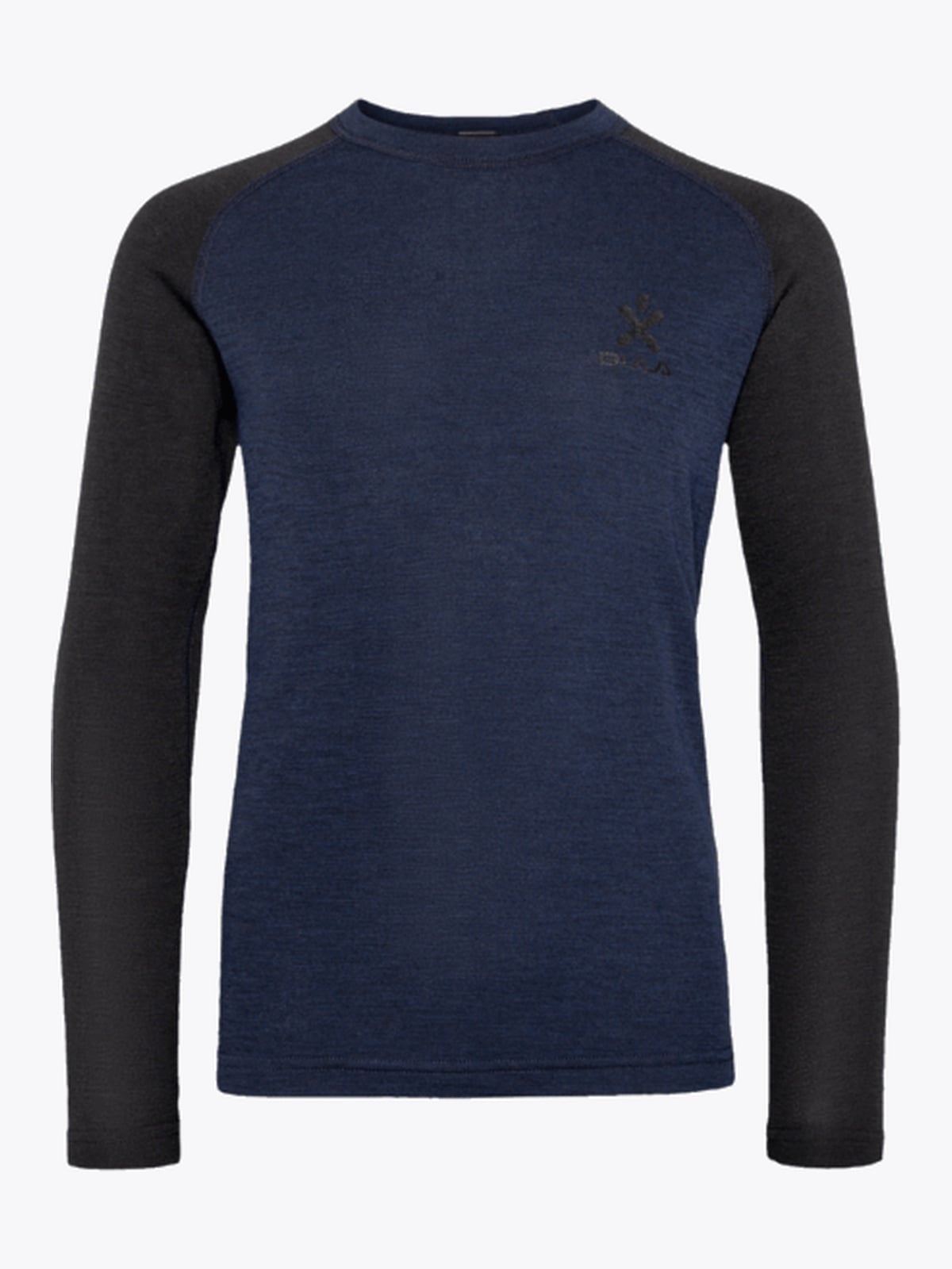 Bula Norm Merino Wool Crew Junior Navy