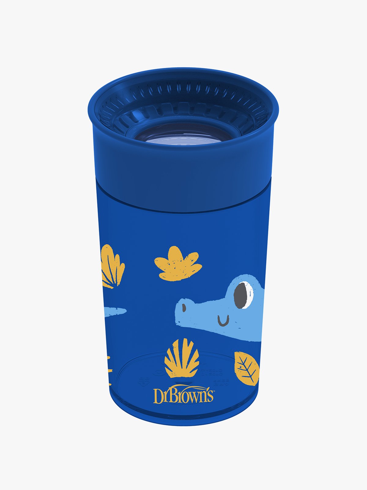 Dr Brown 360 kopp Blå 300ml Flerfarget