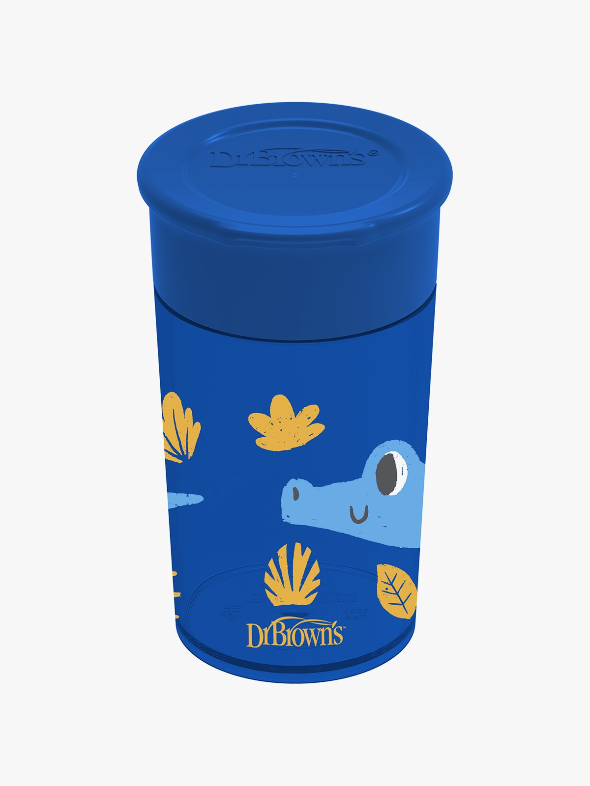 Dr Brown 360 kopp Blå 300ml Flerfarget