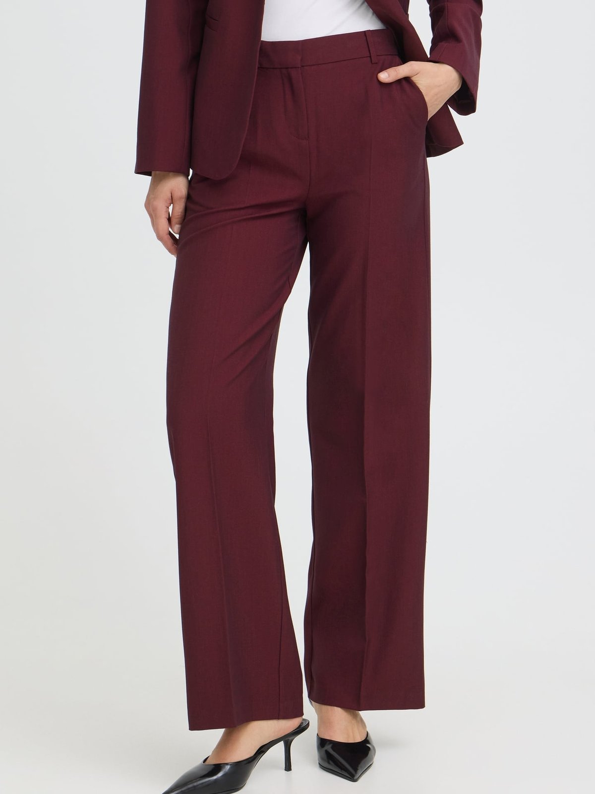 B.YOUNG Danta Wide Leg Pants 2 Fig