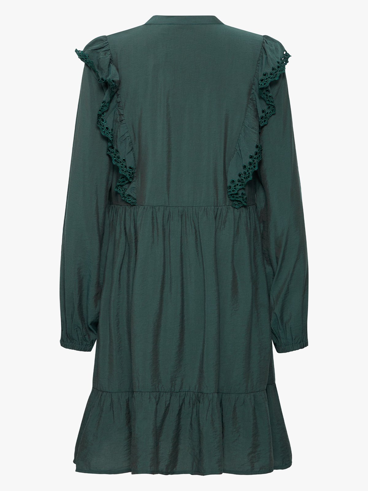 B.YOUNG Janva Frill Short Dress Green Gables