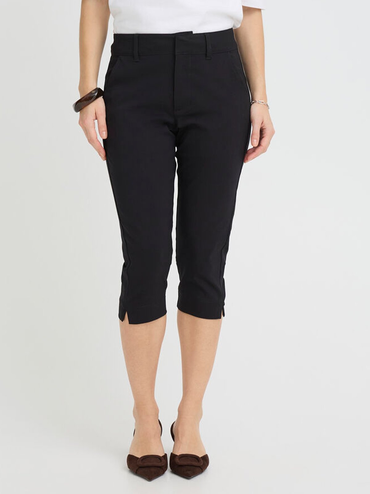 B.YOUNG Dixi Capri Pants Black