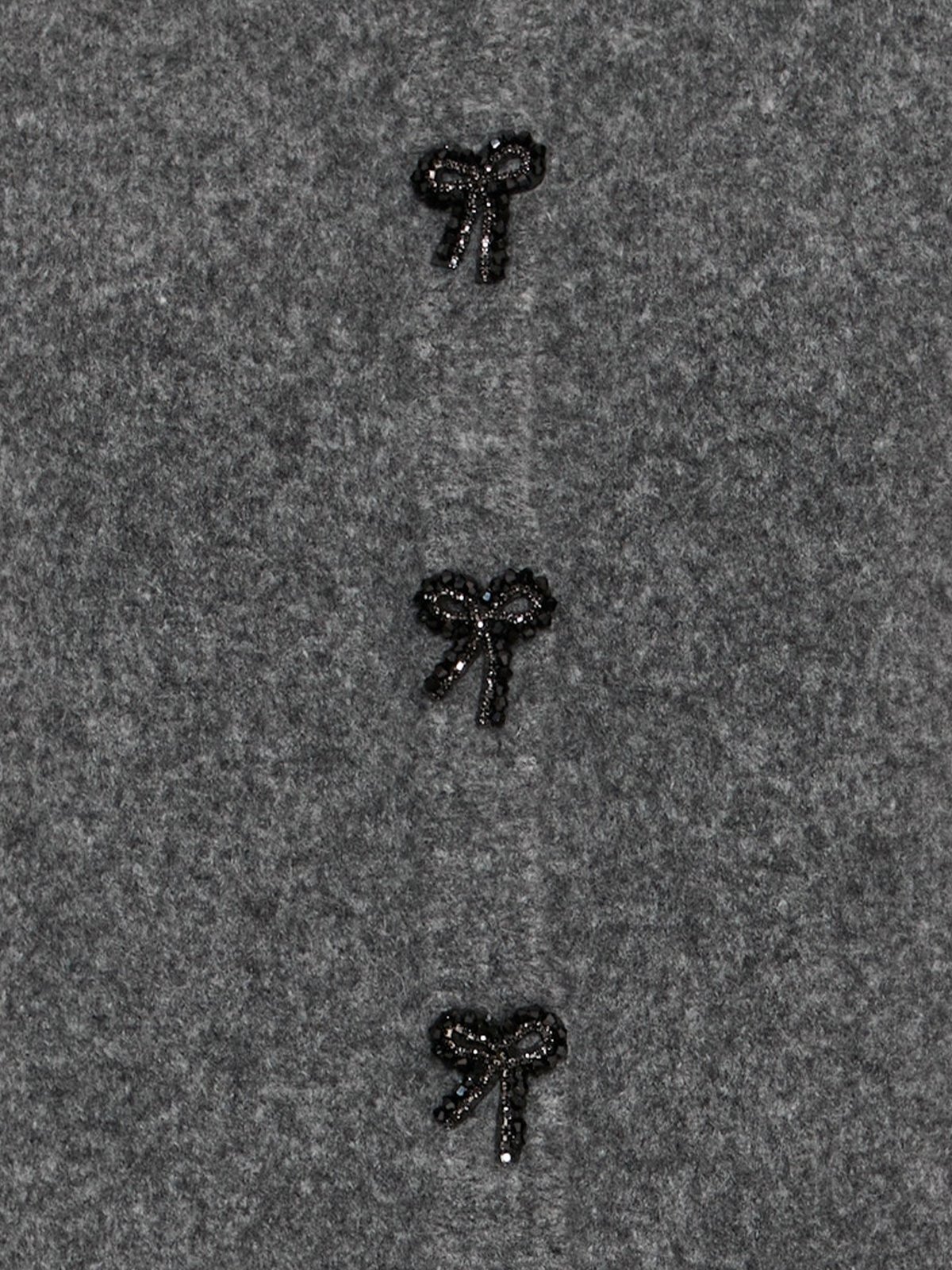 B.YOUNG Omea Deco Cardigan Dark Grey Melange