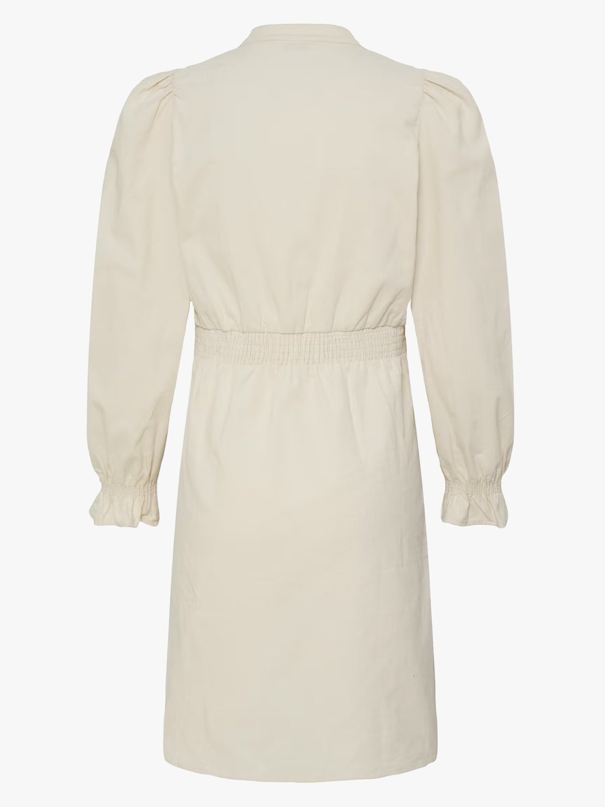 B.YOUNG Denord Vneck Dress Birch / White