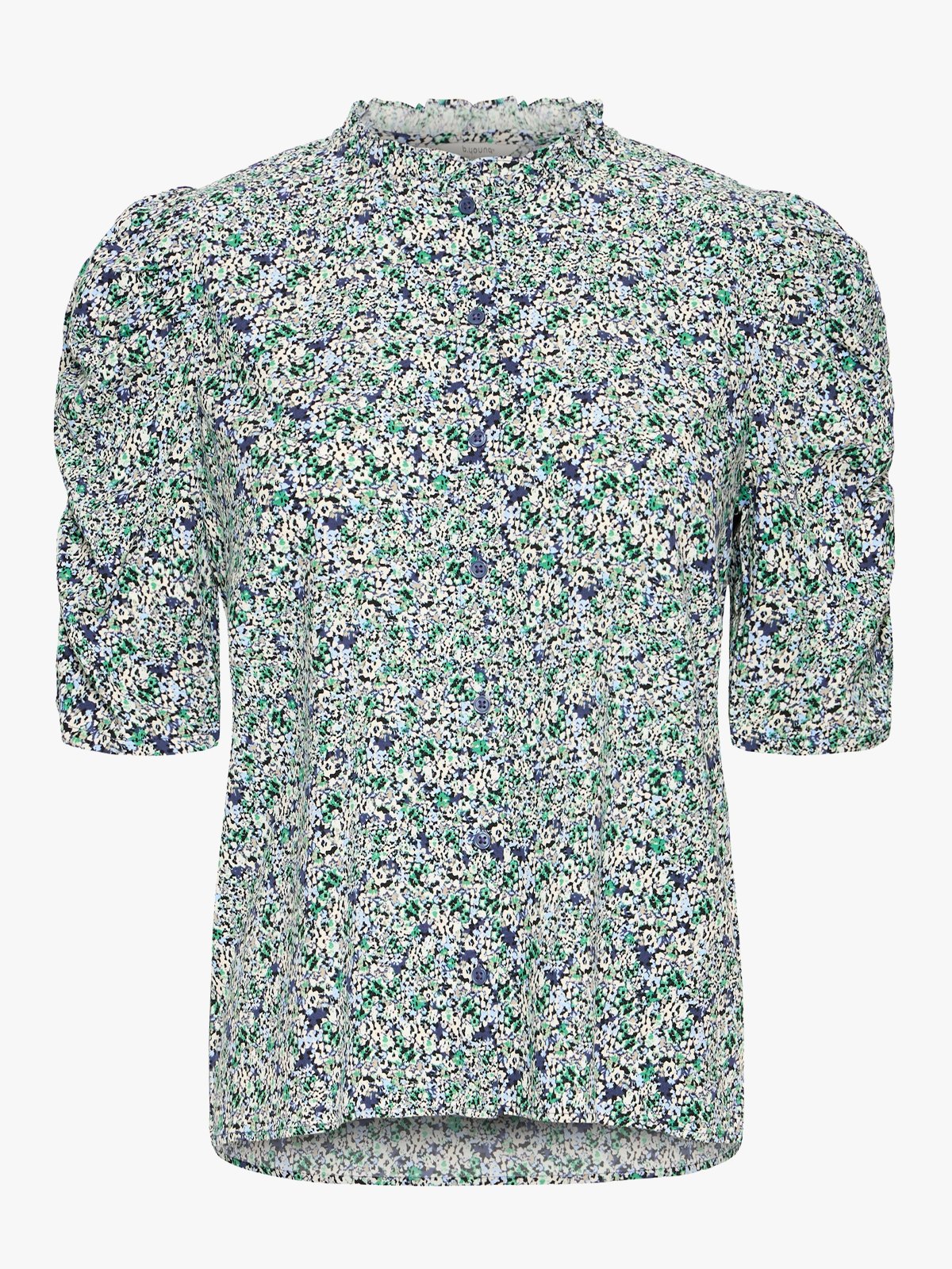 B.YOUNG Gabria Femi Shirt 2 Byflower Blurred Leprechaun