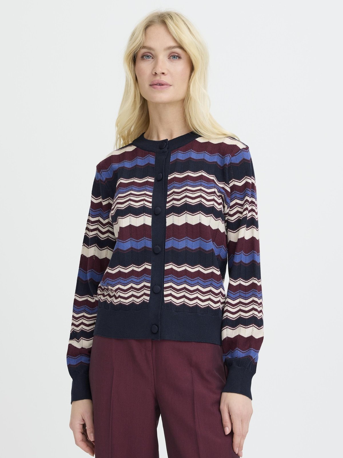 B.YOUNG Morla Pontelle Cardigan 2 Blue