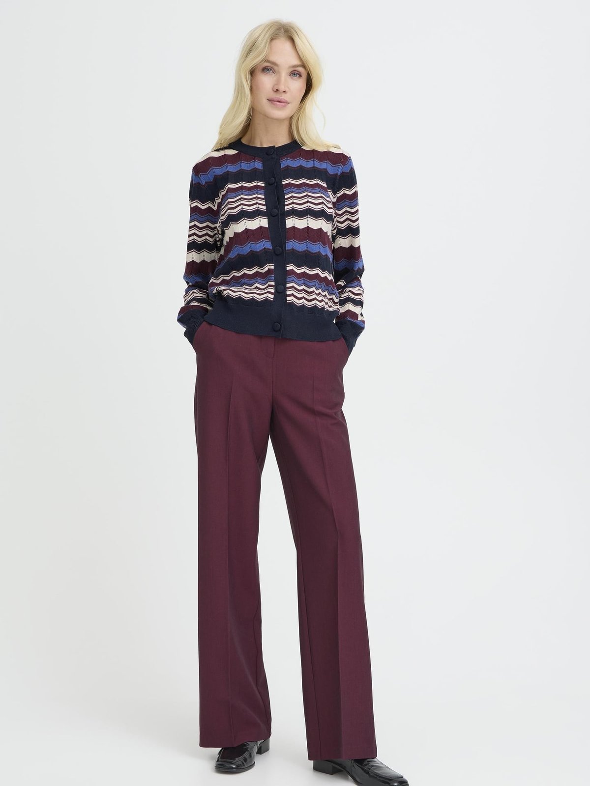 B.YOUNG Morla Pontelle Cardigan 2 Blue