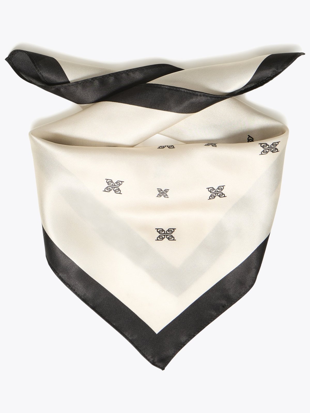B.YOUNG Wioletta Logo Scarf White