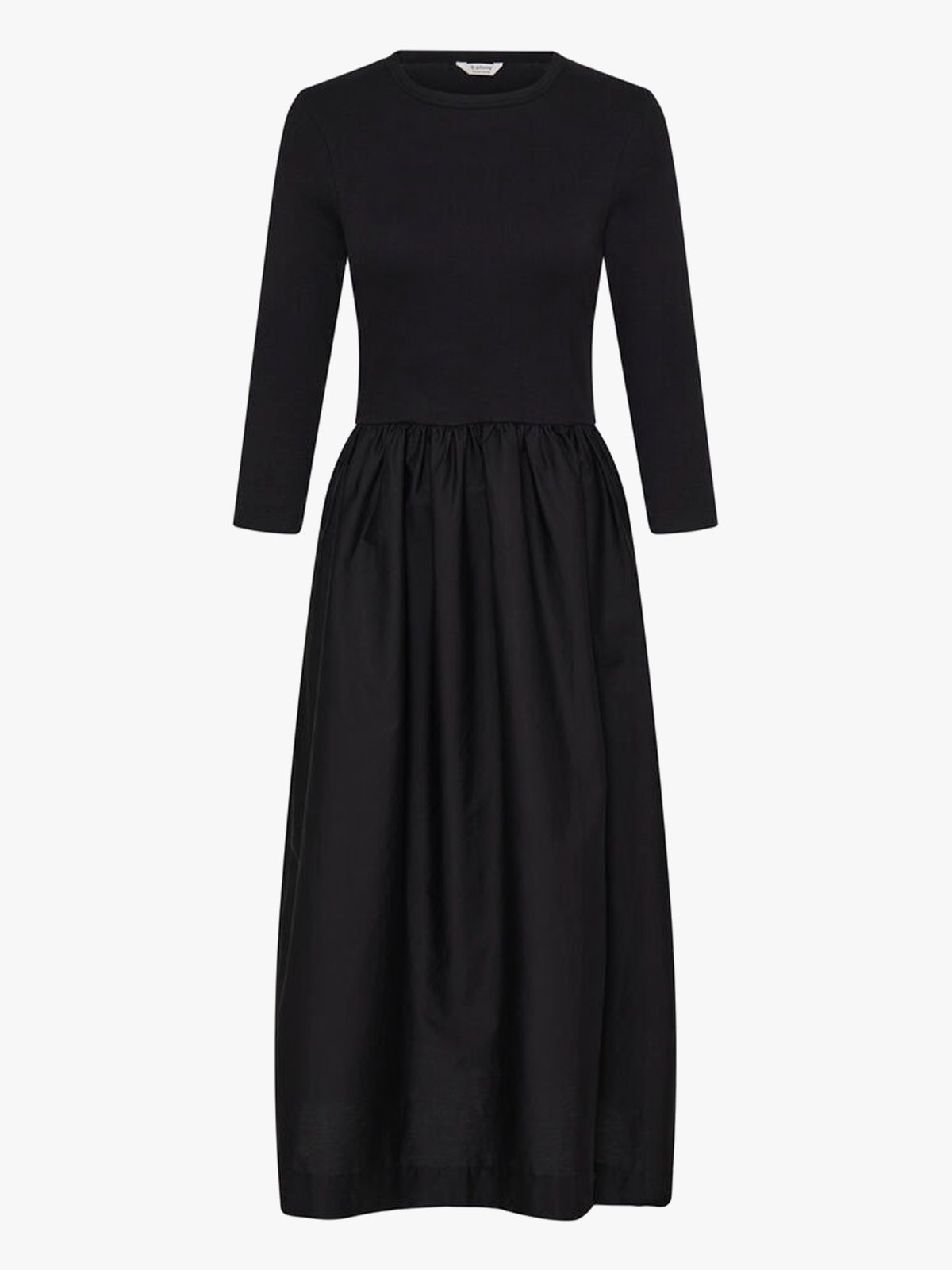 B.YOUNG Sunnia Oneck Dress Meteorite - Black