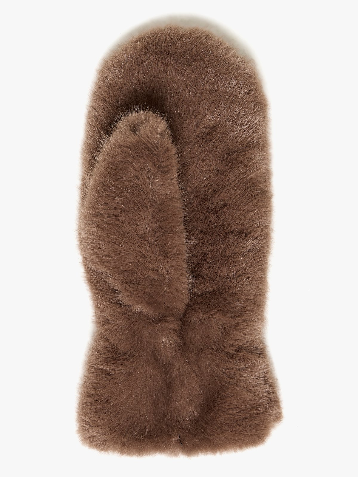 B.YOUNG Wolfie Mittens 2 Walnut - Brown