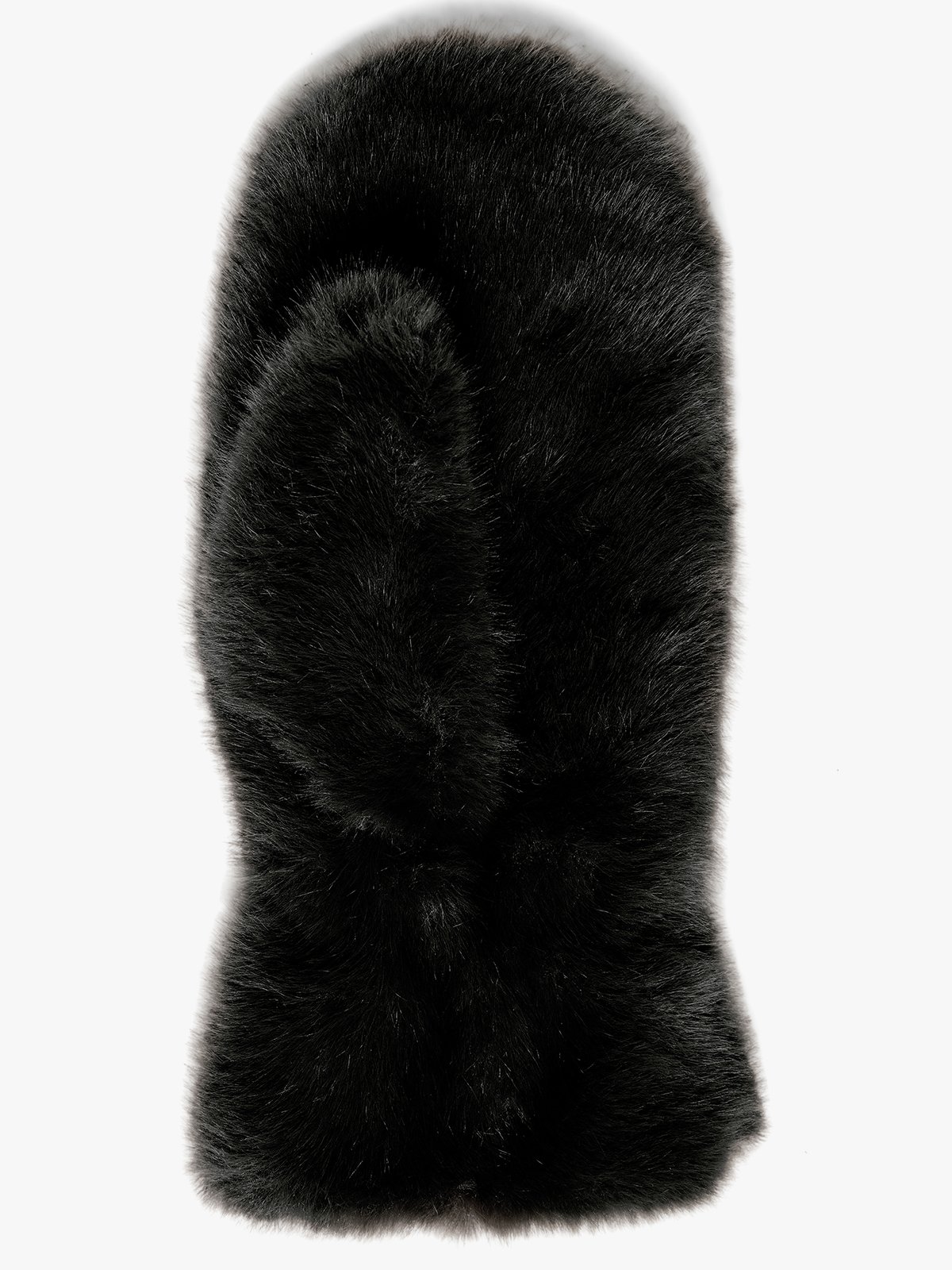 B.YOUNG Wolfie Mittens 2 Meteorite - Black
