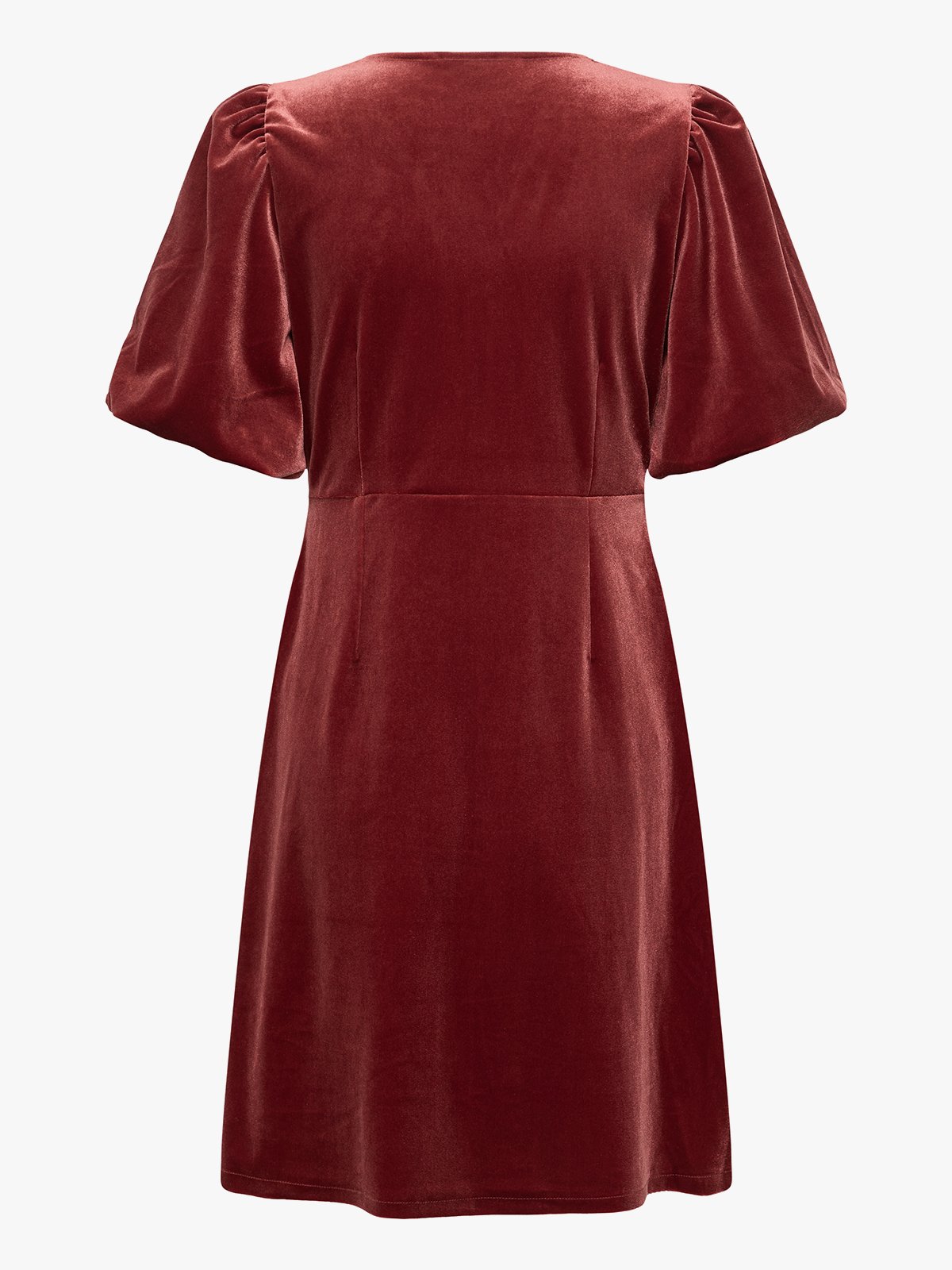 B.YOUNG Perlina Balloon Sleeve Dress Sun-dried Tomato