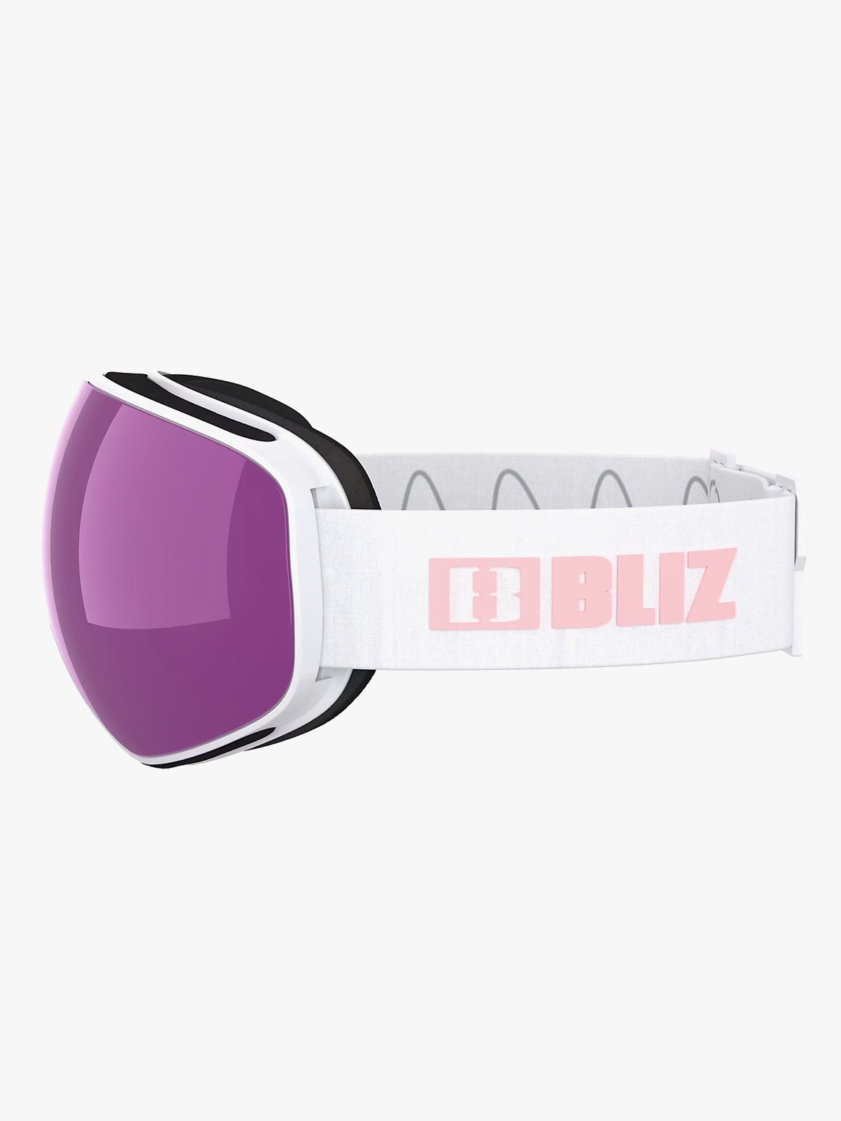 Bliz Floz Matte White, Brown Pink