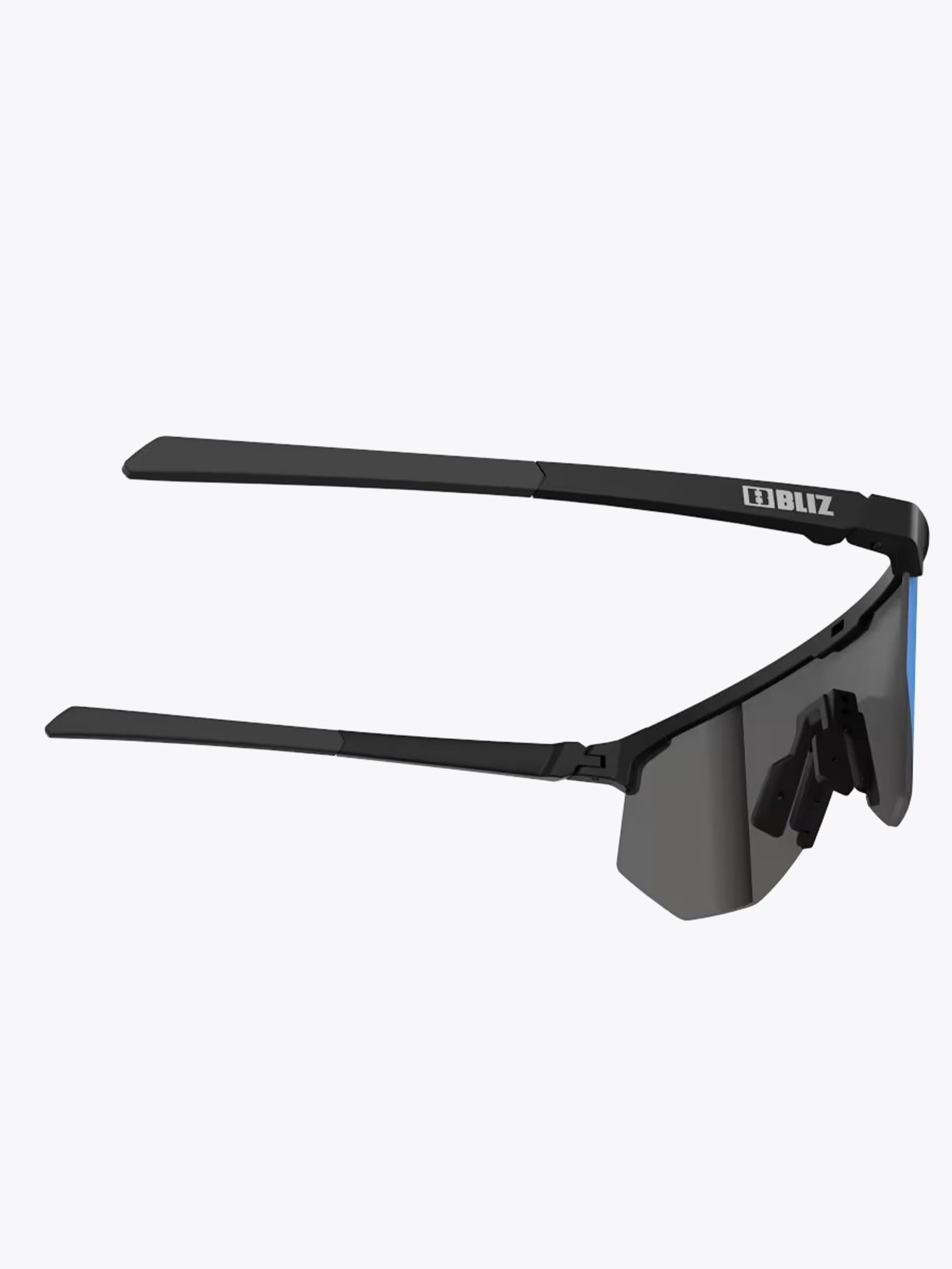 Bliz Hero Farge: Matt Black / Linse: Brown w Blue Multi