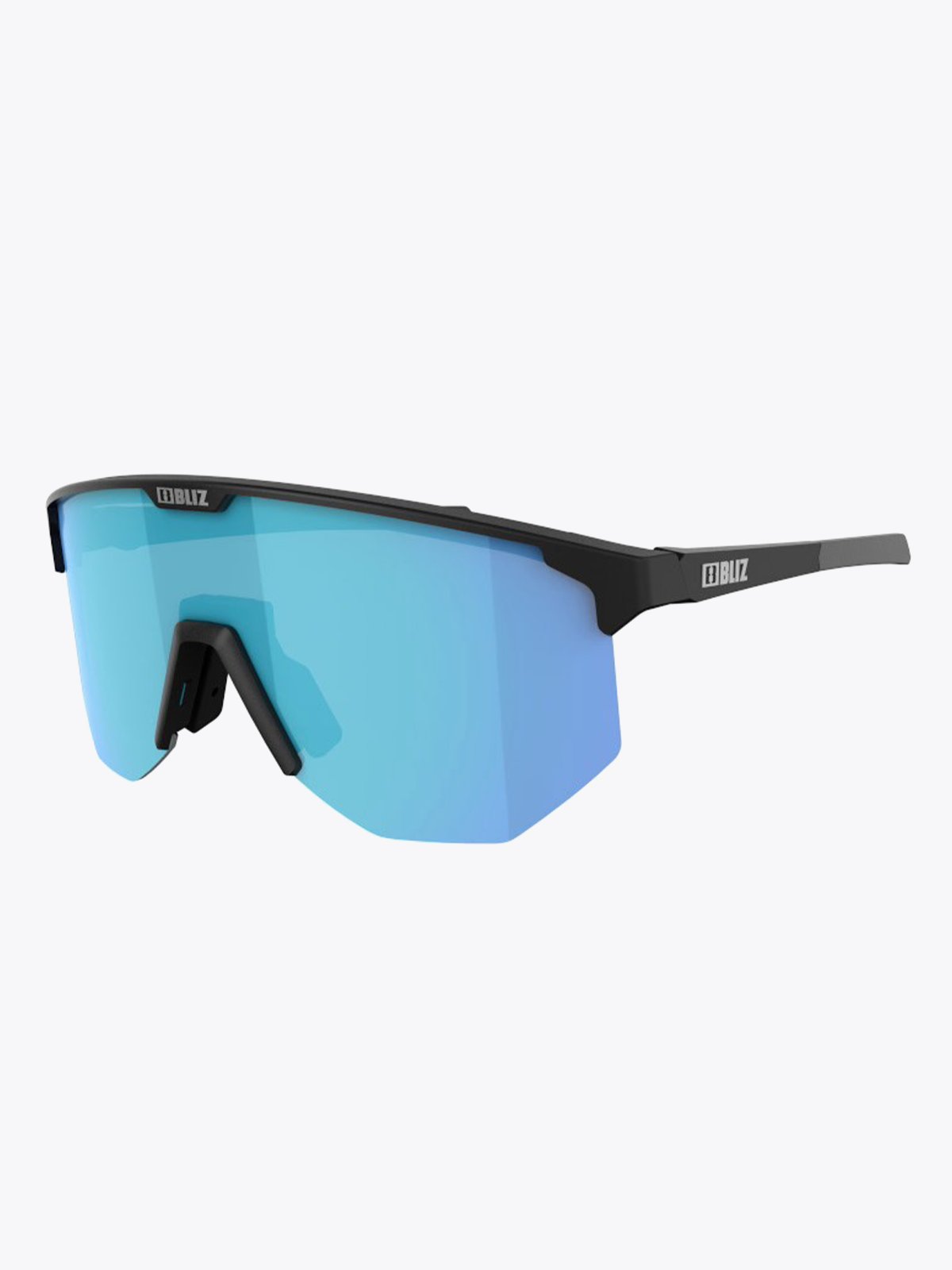 Bliz Hero Farge: Matt Black / Linse: Brown w Blue Multi