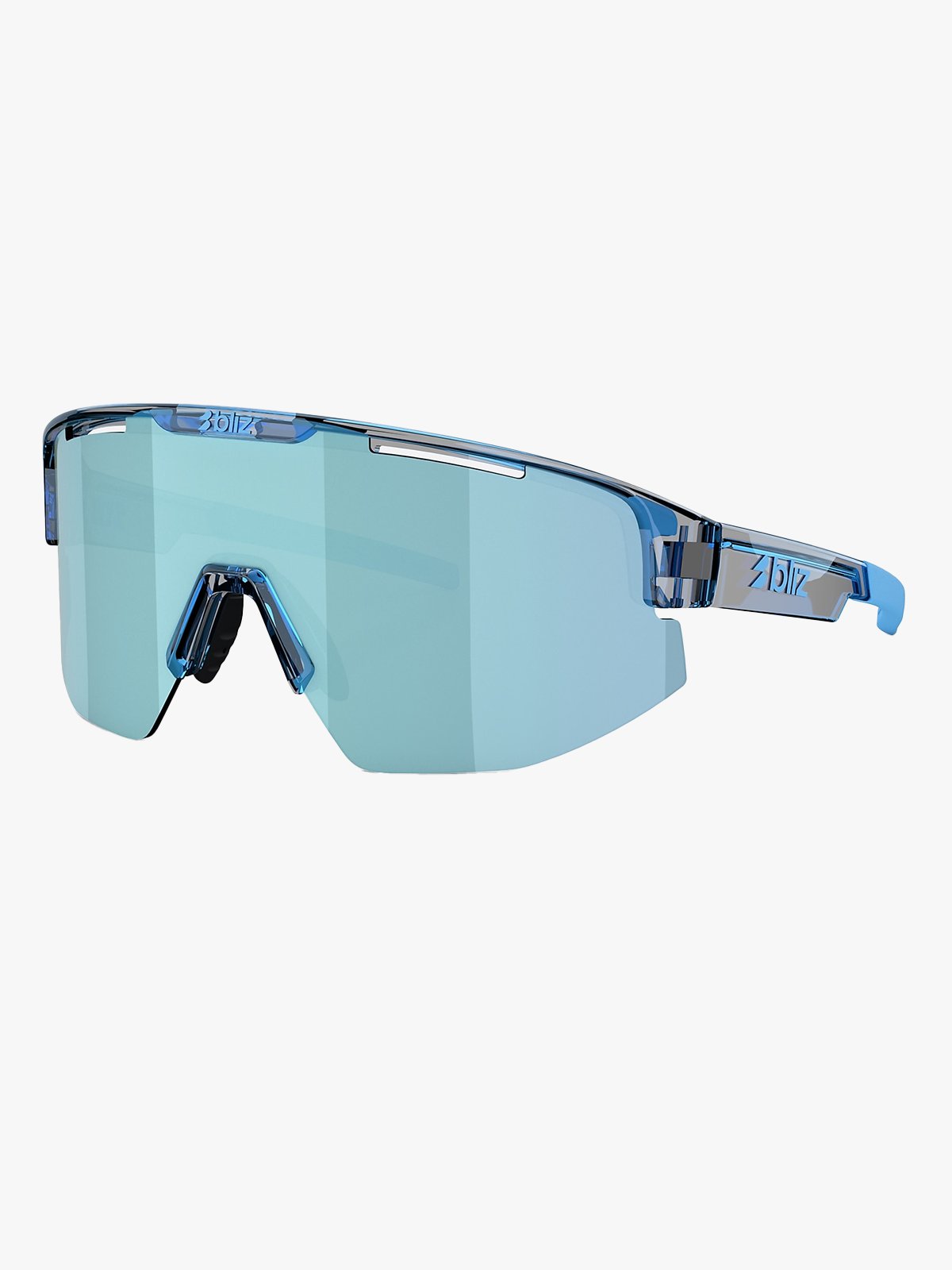 Bliz Matrix Innfatning: Transparent Blue. Linser: Ice Blue
