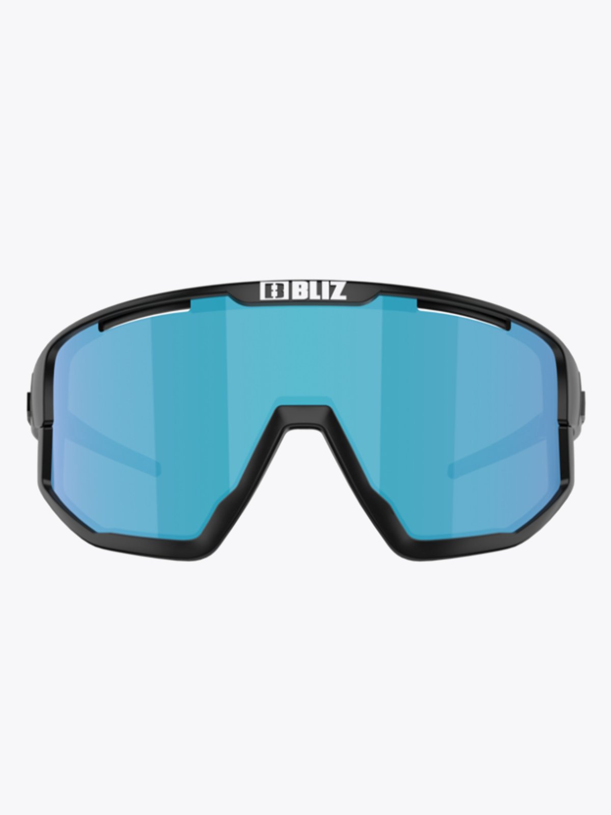 Bliz Fusion Ramme: Matt Black / Glass: Smoke Blue