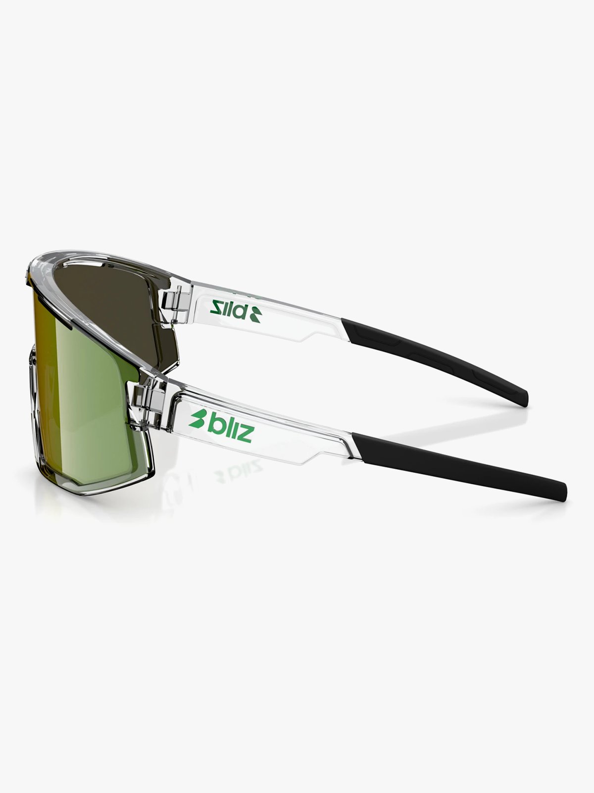 Bliz Fusion Transparent White / Green