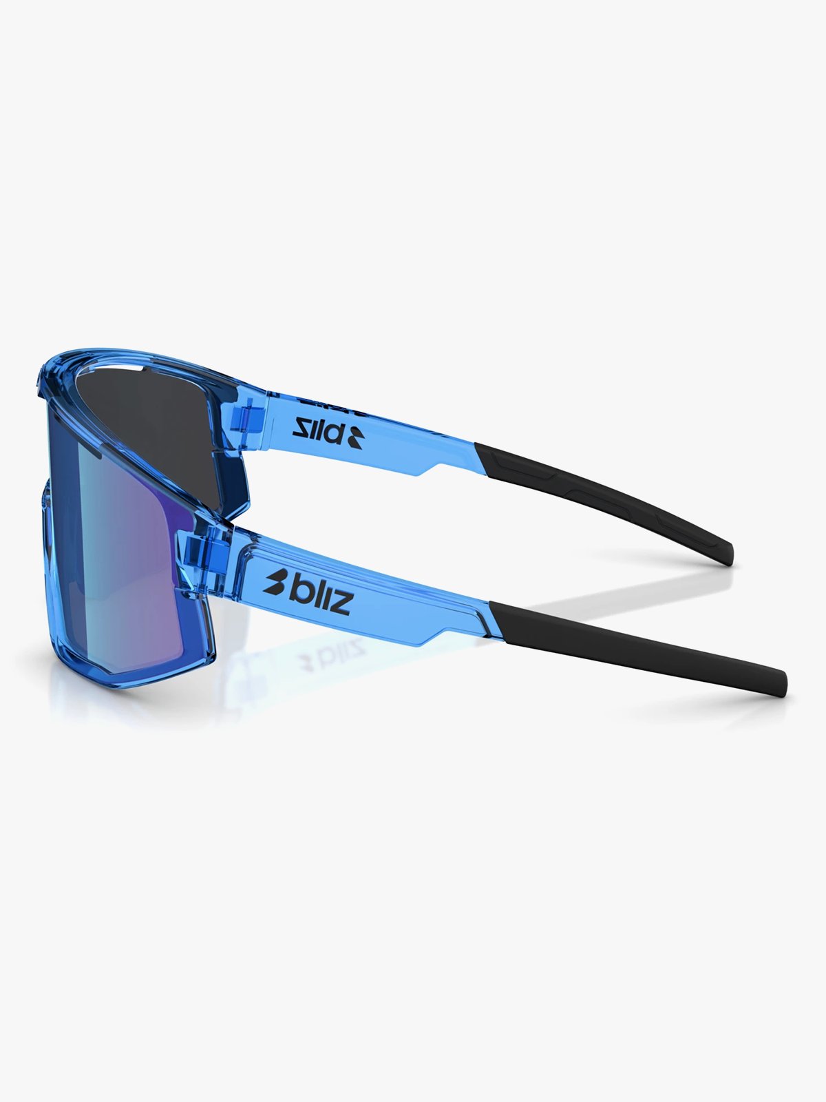 Bliz Fusion Transparent Blue / Smoke / Blue Multicolor