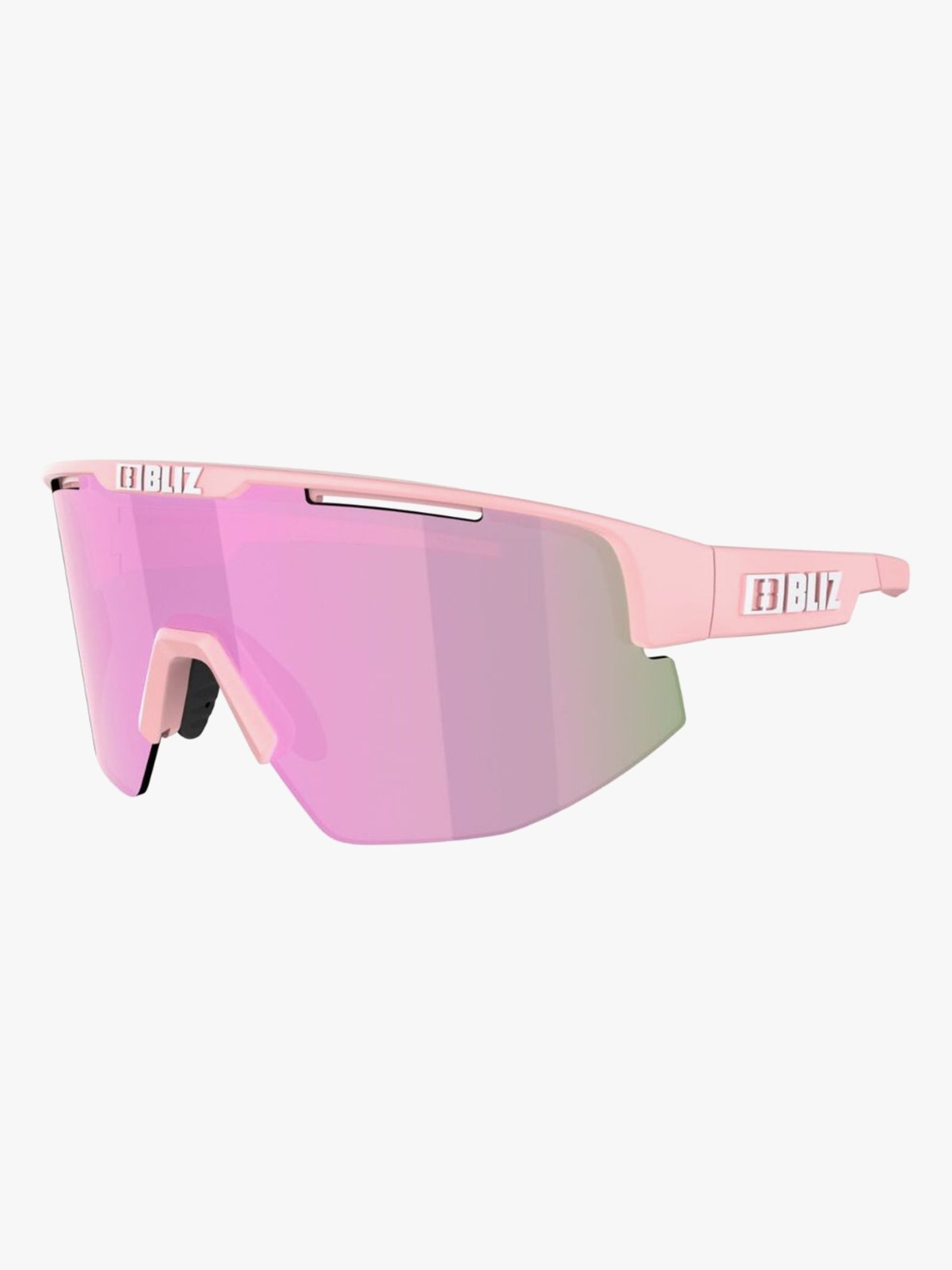 Bliz Matrix Small Matt Black/ Nano Optics Nordic Light Coral - Orange W Blue Multi