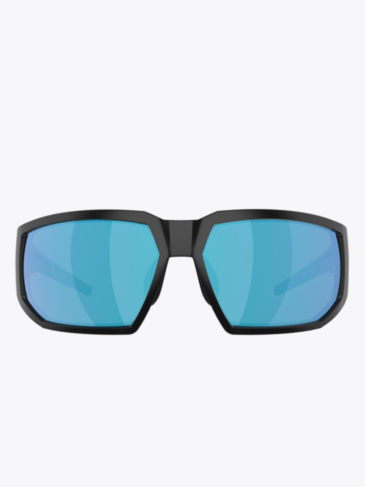 Bliz Arrow Ramme: Matt Black / Glass: Brown Blue