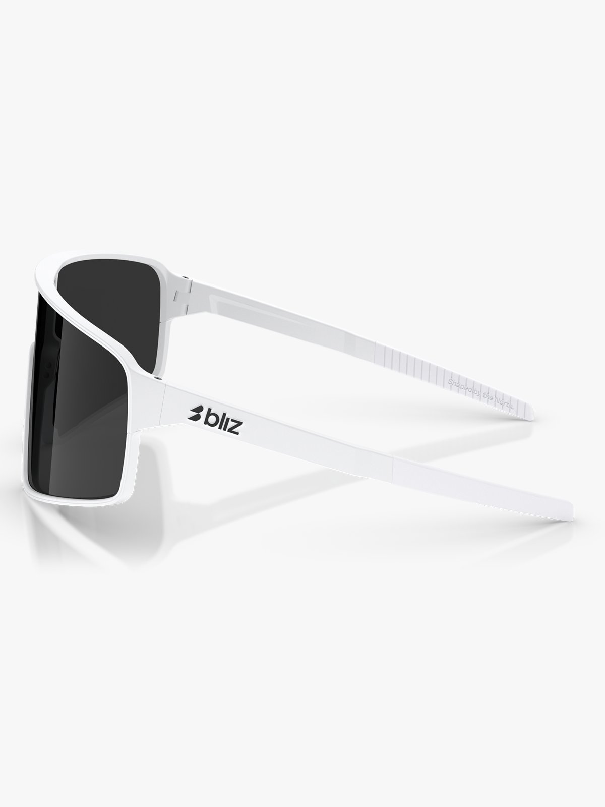 Bliz P001 Small Innfatningsfarge: Matte White / Linsefarge: Smoke