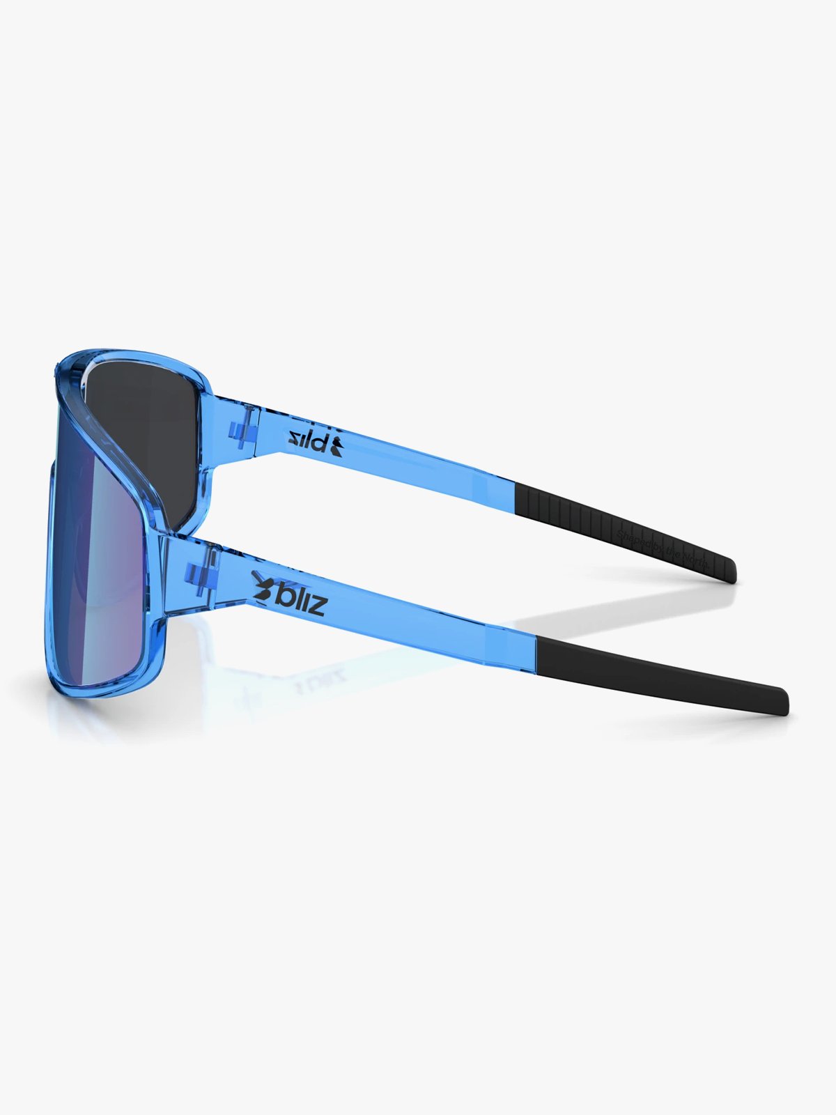 Bliz A004 Transparent Blue / Smoke / Blue Multicolor
