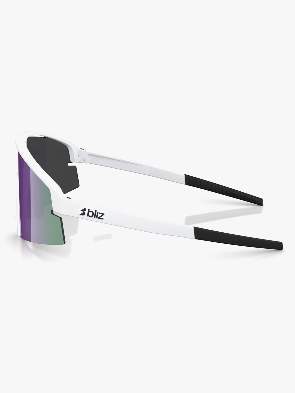 Bliz P006 Small Matte / White / Smoke / Purple Mirror