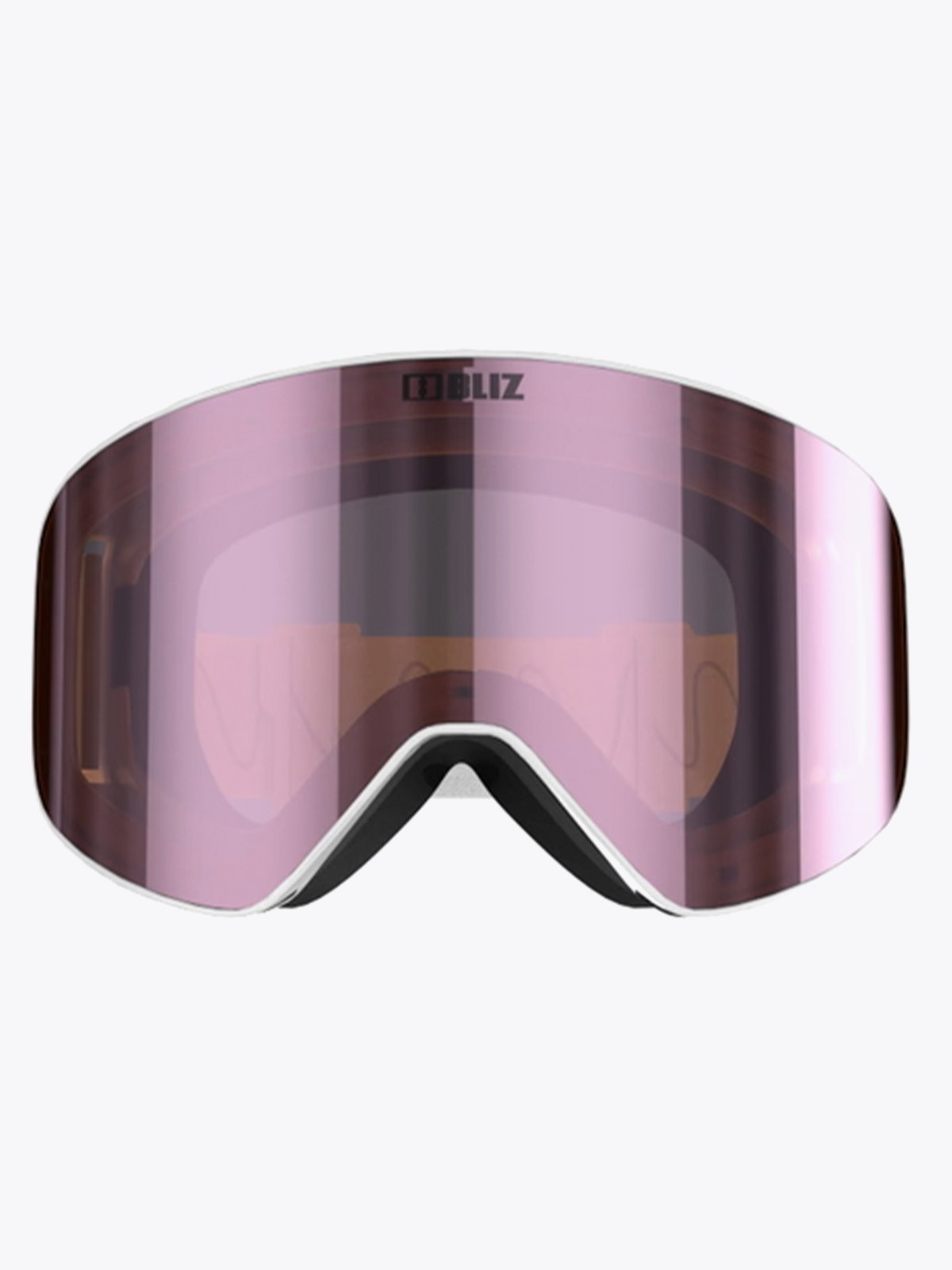 Bliz Flow Farge: White / Linse: Smoke w Pink Multi