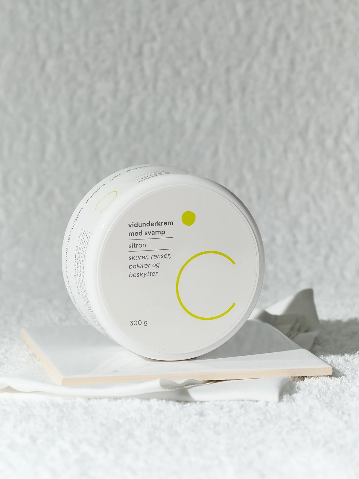 CSOAPS C Vidunderkrem Med Svamp 300 g Hvit