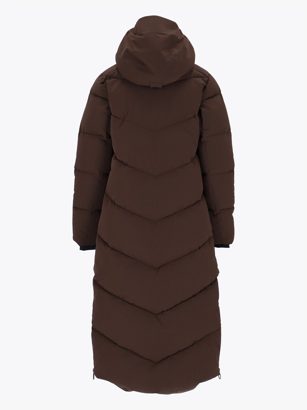Comprimé Long Parka Coffee