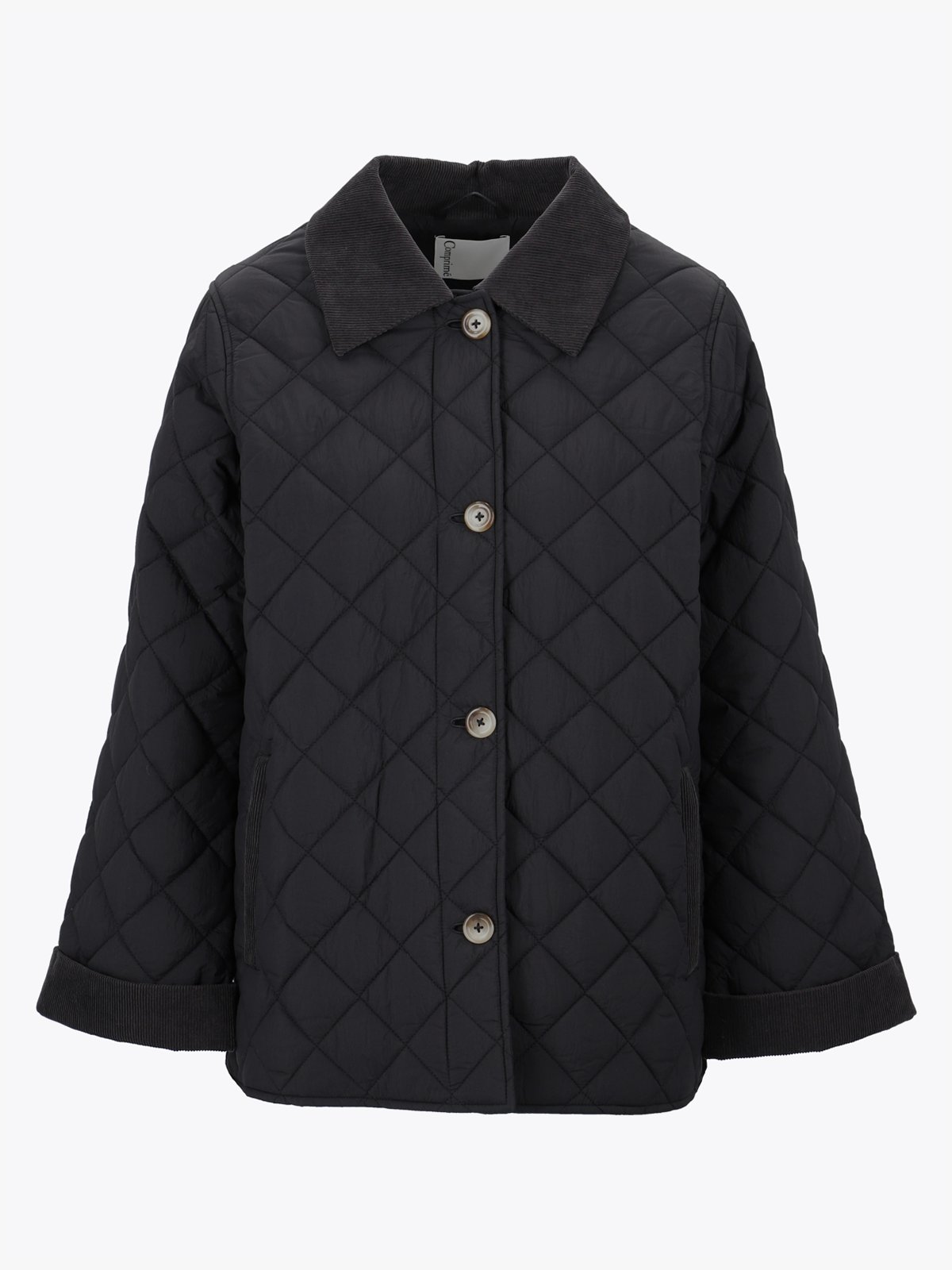 Comprimé Quilted Jacket Black