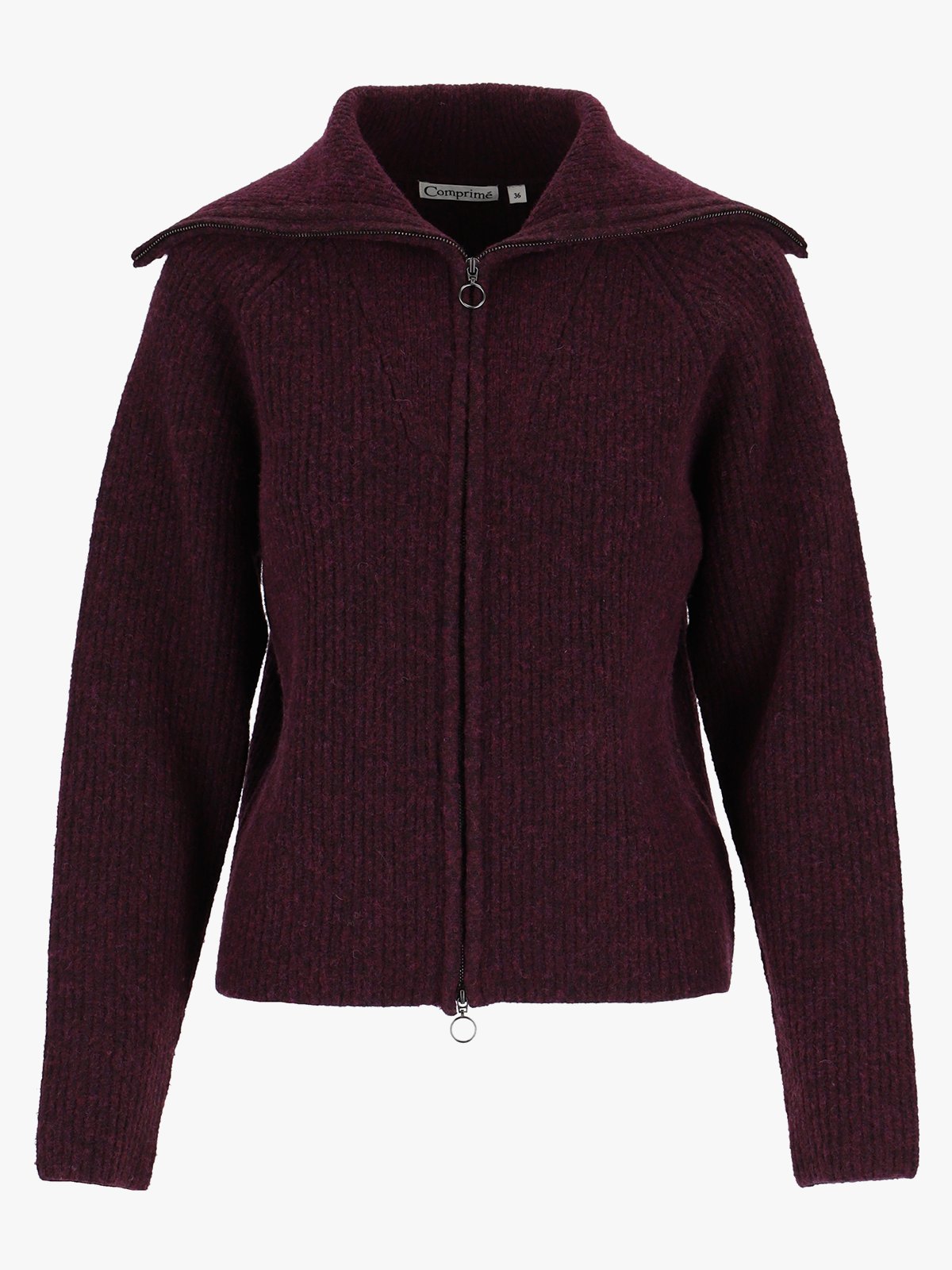 Comprimé Boucle Sweater Burgunder