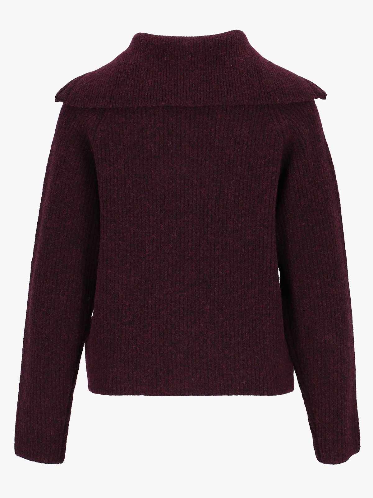 Comprimé Boucle Sweater Burgunder